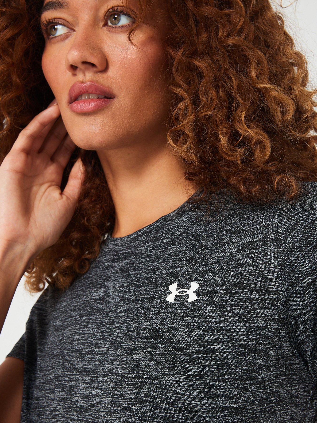  image of under-armour-womens-training-tech-twist-blackwhite