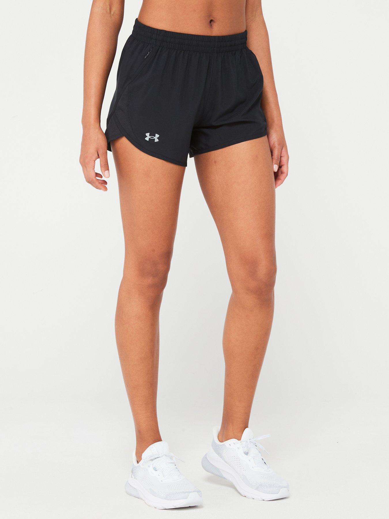 UNDER ARMOUR Womens Training Play Up Shorts 3.0 - Grey/Blue