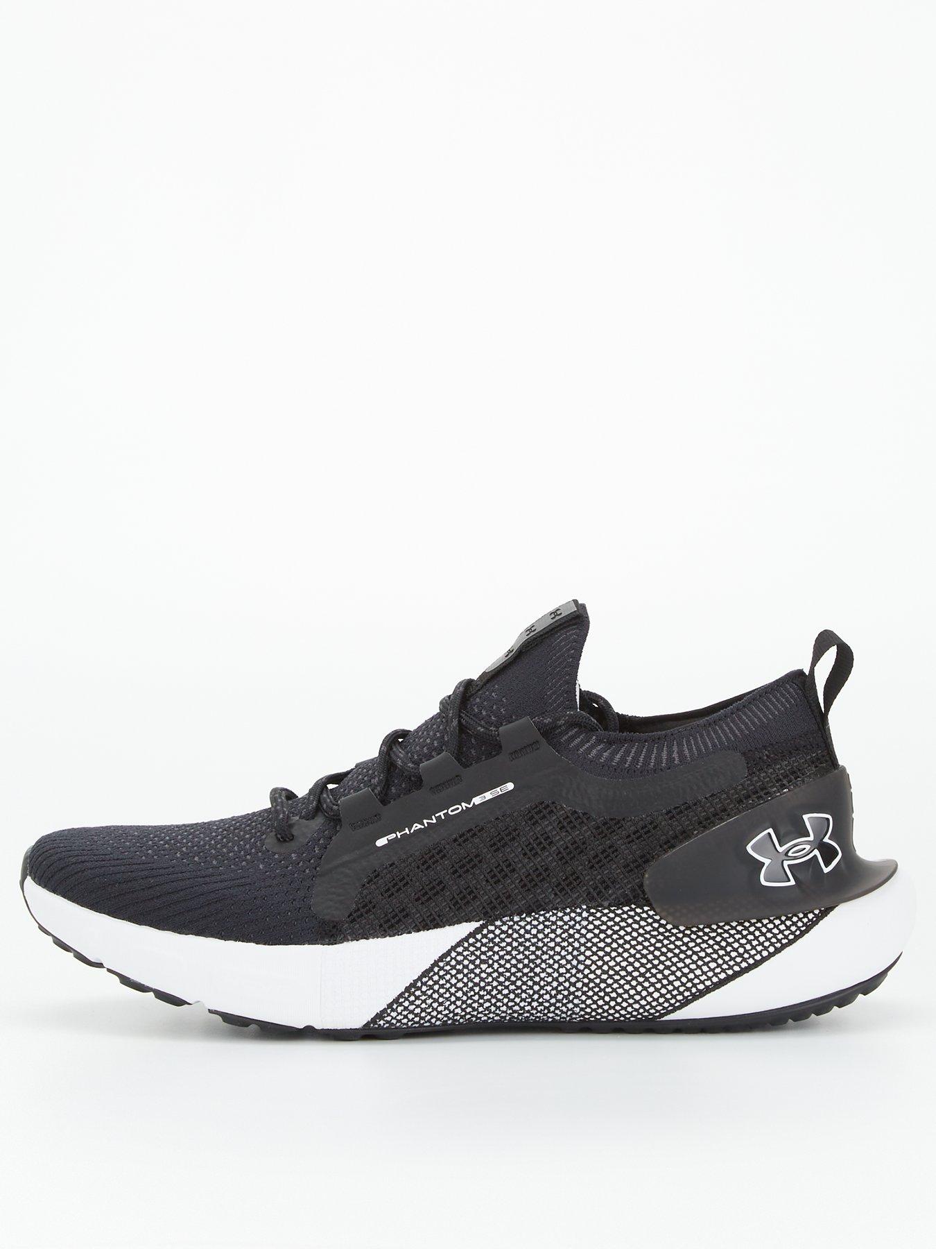 UNDER ARMOUR Mens Running HOVR Phantom 3 SE Storm Trainers - Black