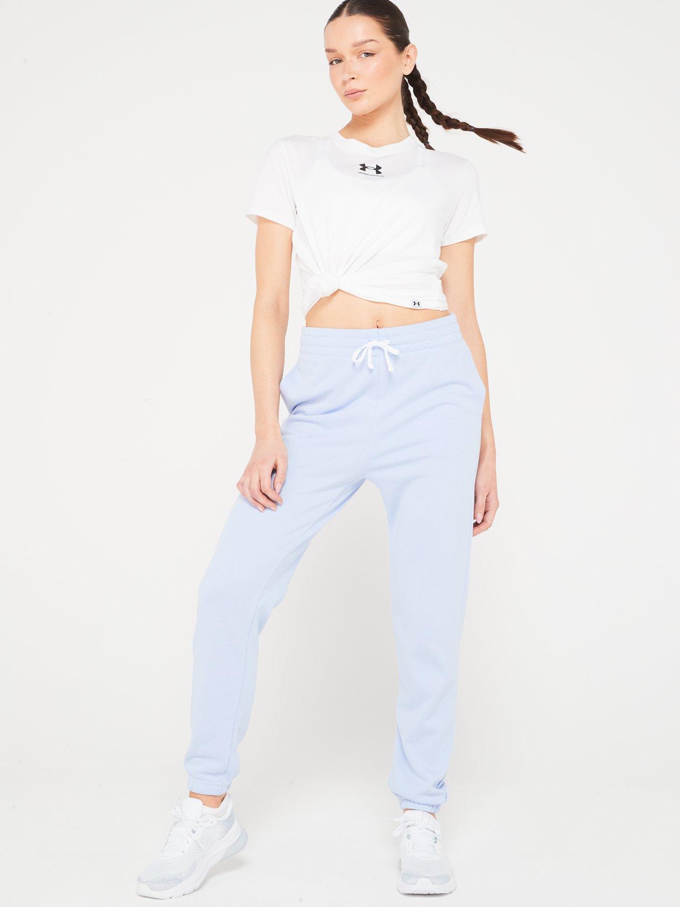 Image 3 of 5 of UNDER ARMOUR Womens Off Campus Core T-shirt - White/black
