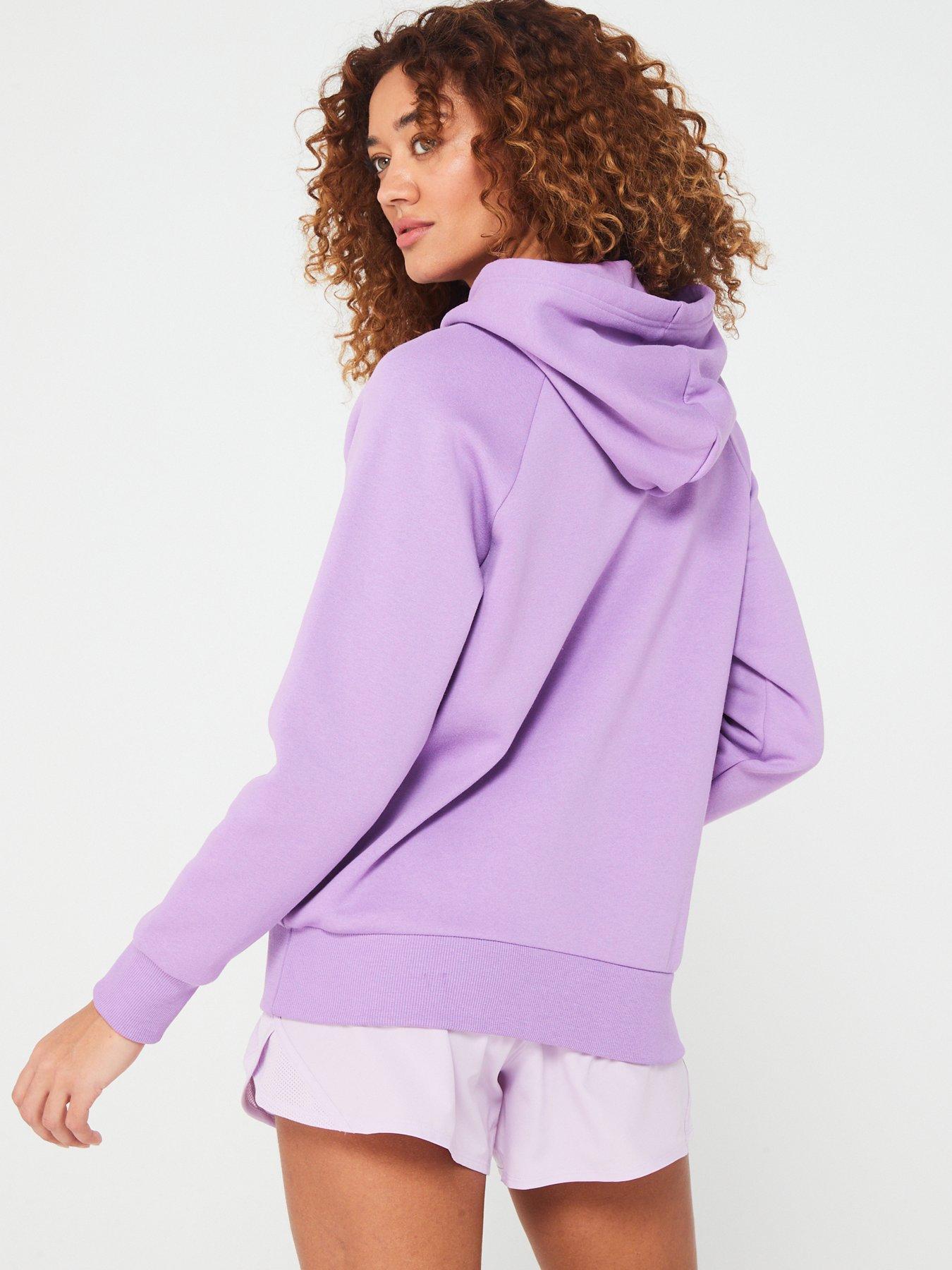 Under armour online purple hoodie