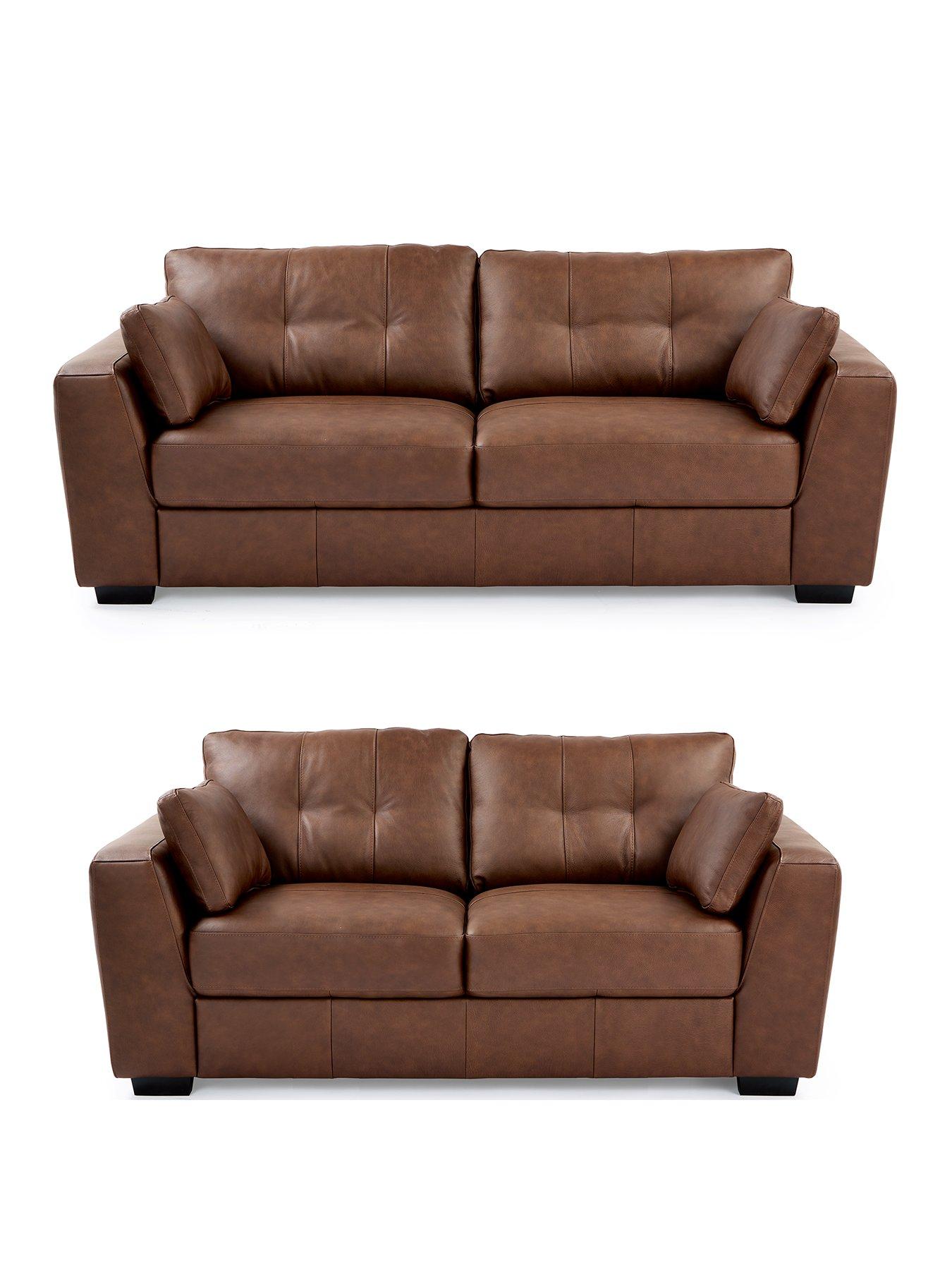 very-home-arden-italian-leather-3-seater-2-seater-sofa-set