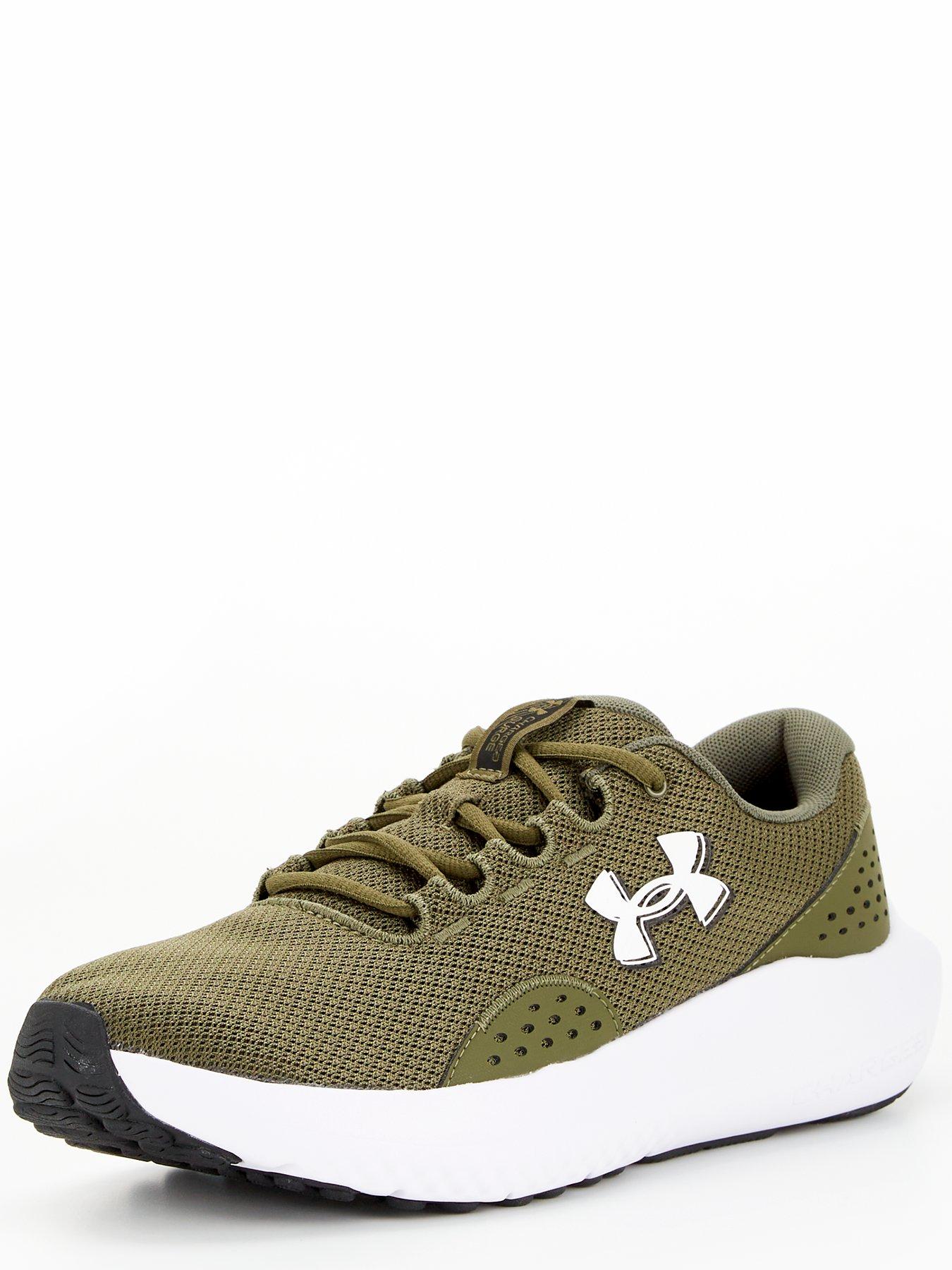 Image 2 of 7 of UNDER ARMOUR Men's Running Charged Surge 4 Trainers - Khaki
