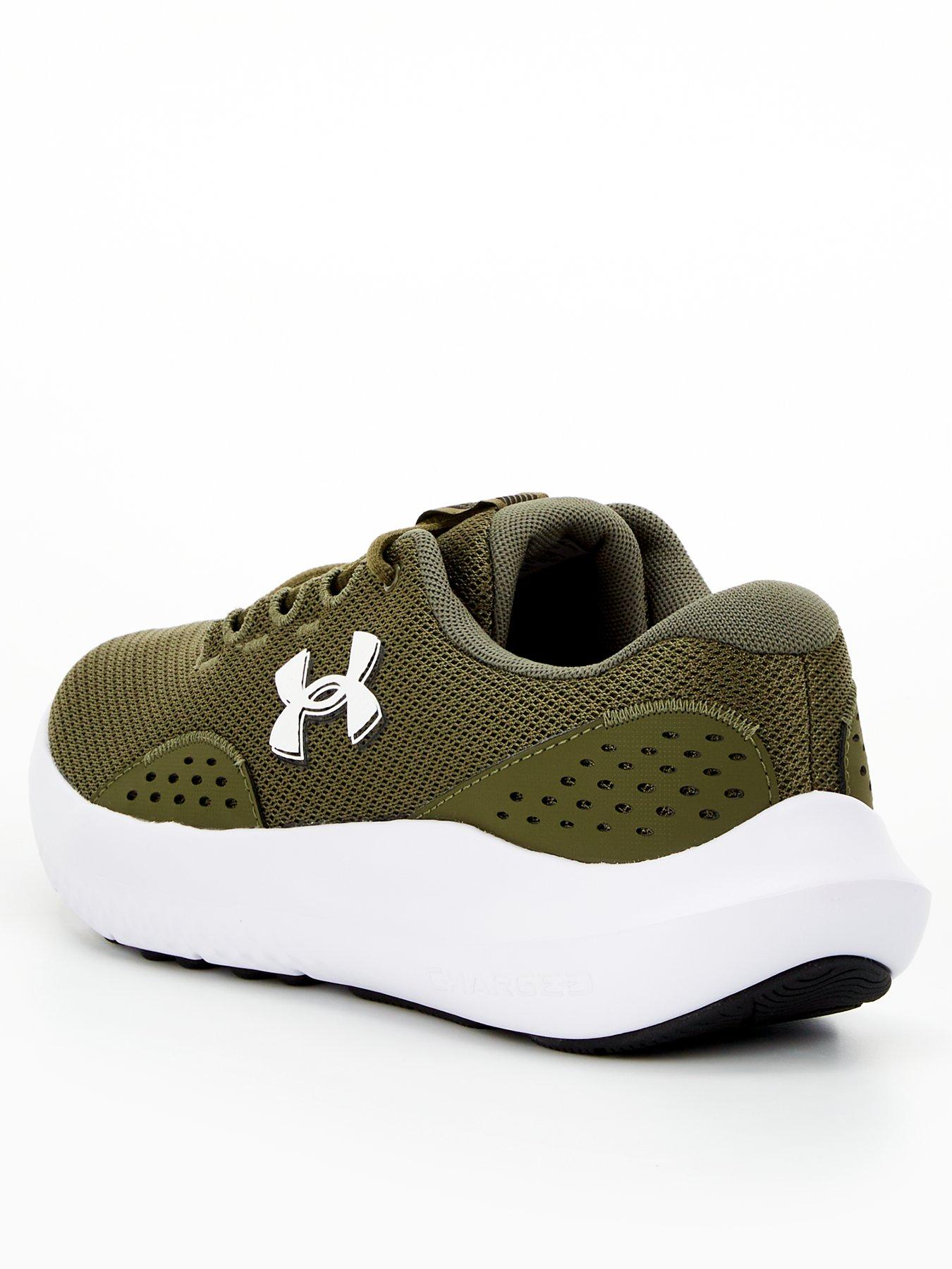 Image 3 of 7 of UNDER ARMOUR Men's Running Charged Surge 4 Trainers - Khaki