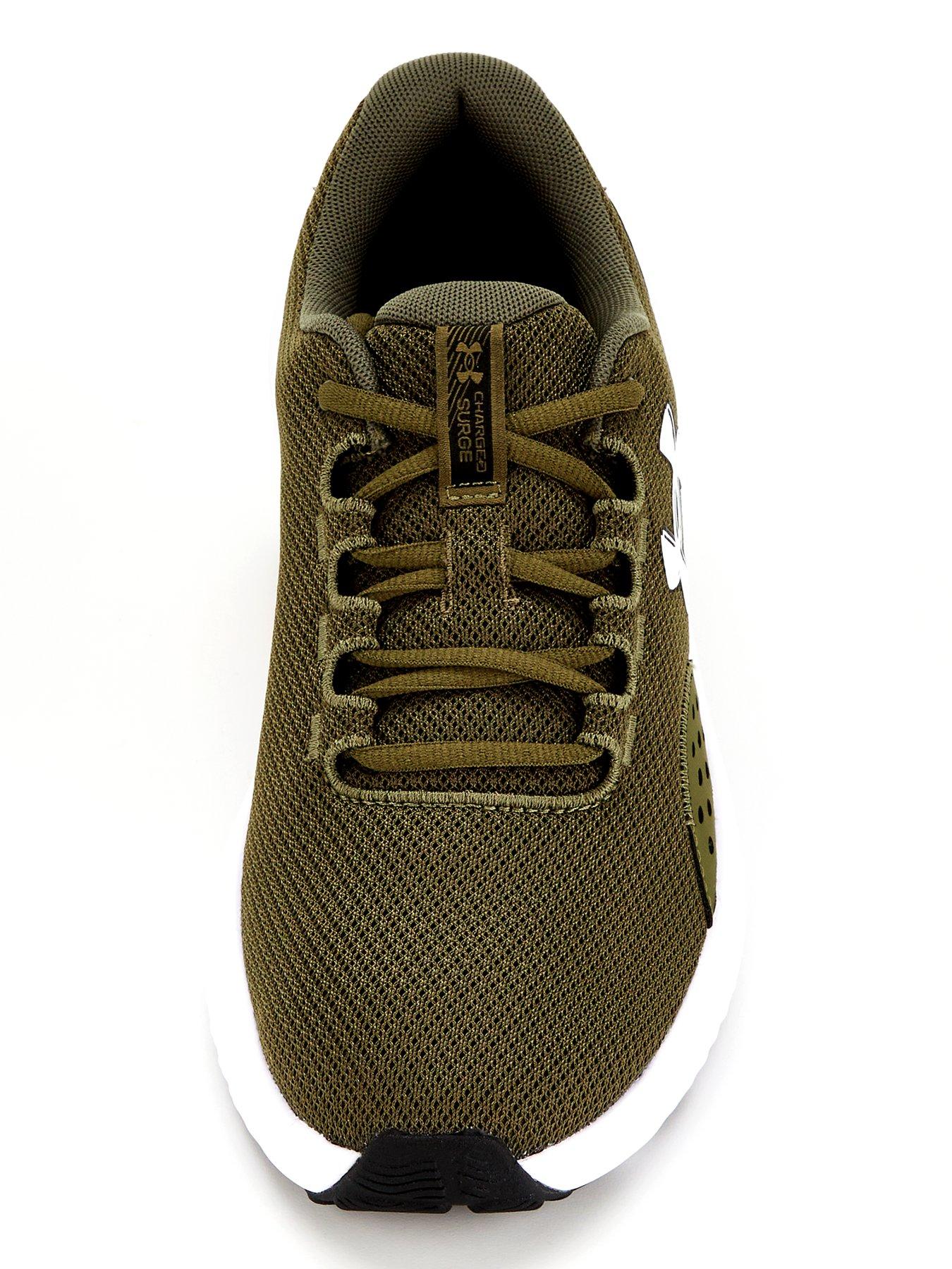 Image 4 of 7 of UNDER ARMOUR Men's Running Charged Surge 4 Trainers - Khaki