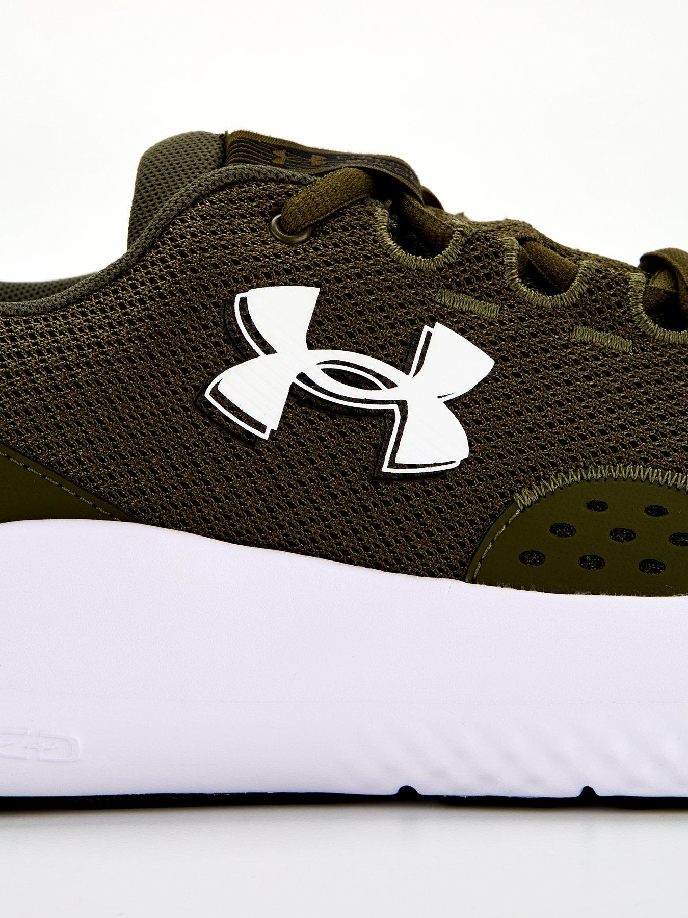 Image 6 of 7 of UNDER ARMOUR Men's Running Charged Surge 4 Trainers - Khaki