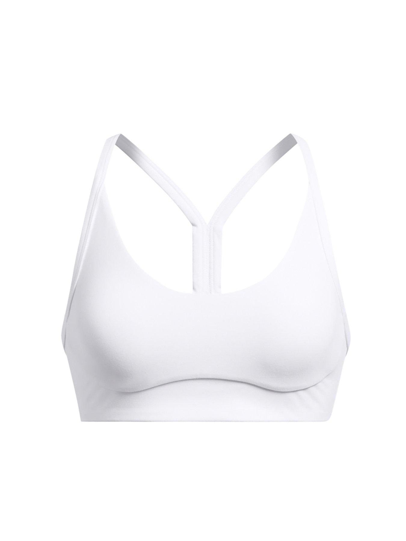 UNDER ARMOUR Womens Training Infinity Low Strappy Bra A-C cup - Grey