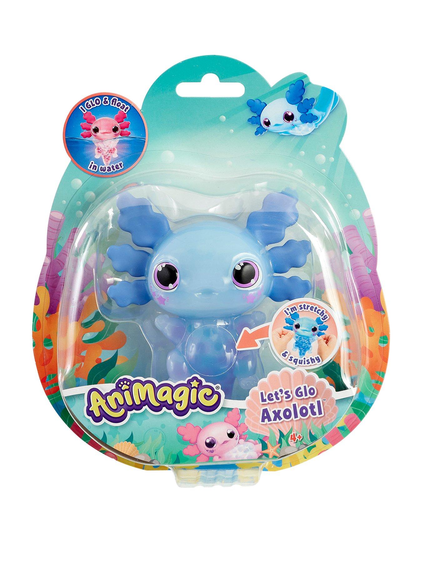  image of animagic-lets-glo-axolotl-blue