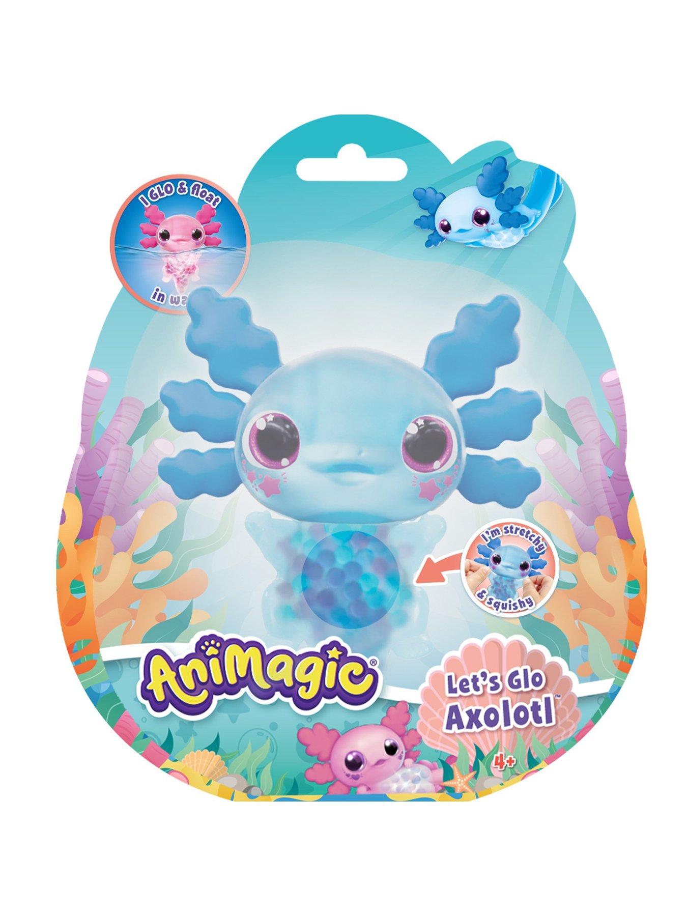  image of animagic-lets-glo-axolotl-blue