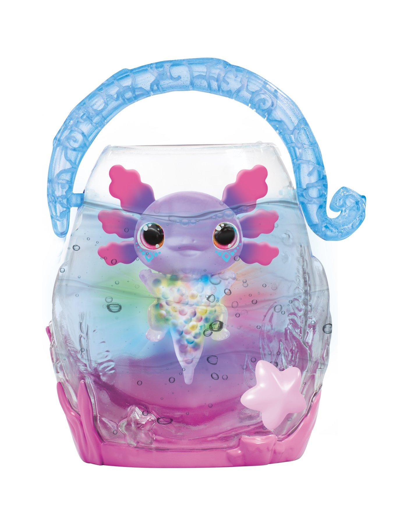 Let's Glo Axolotl Aquarium バブル水族館 Animagic Let's Glo Axolotl Bubble Reef - Goliath