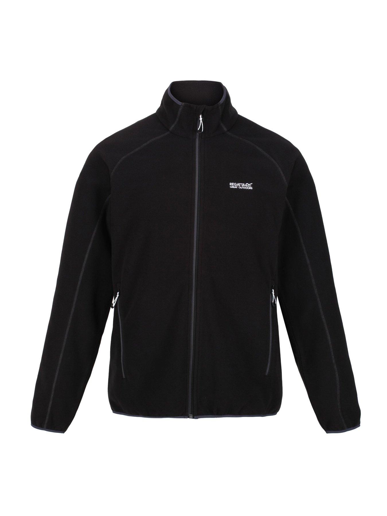 Image 4 of 5 of Regatta Mens Hadfield Fleece - Black