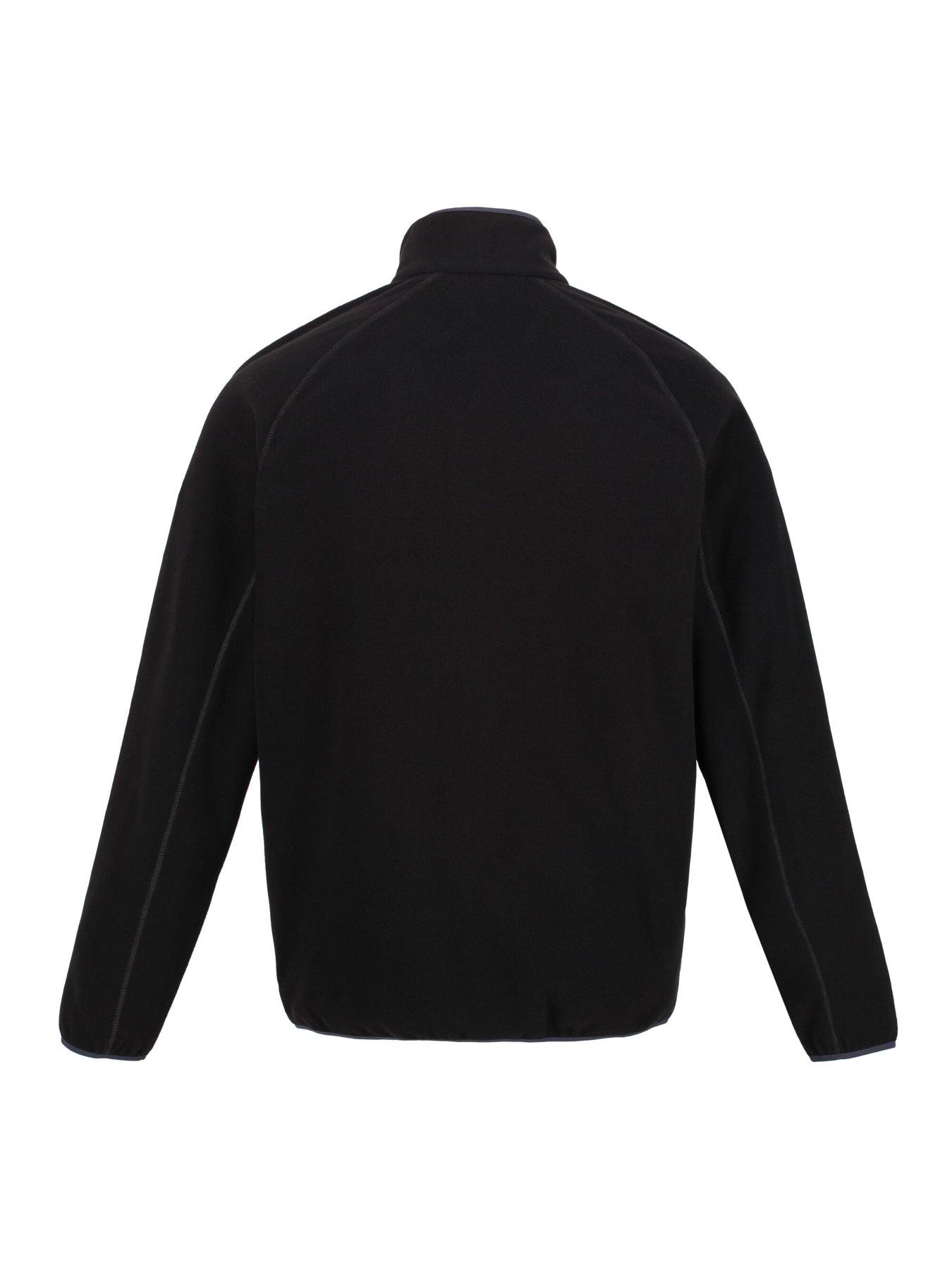 Image 5 of 5 of Regatta Mens Hadfield Fleece - Black