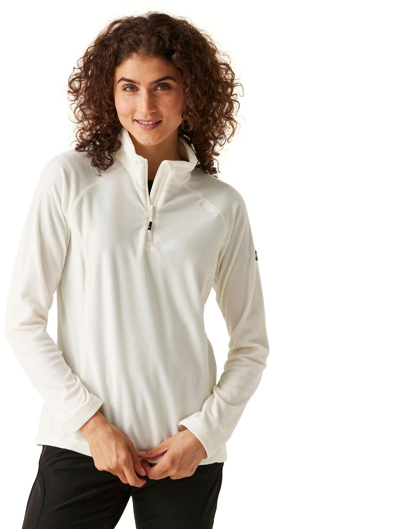  image of regatta-womens-montes-fleece-off-white