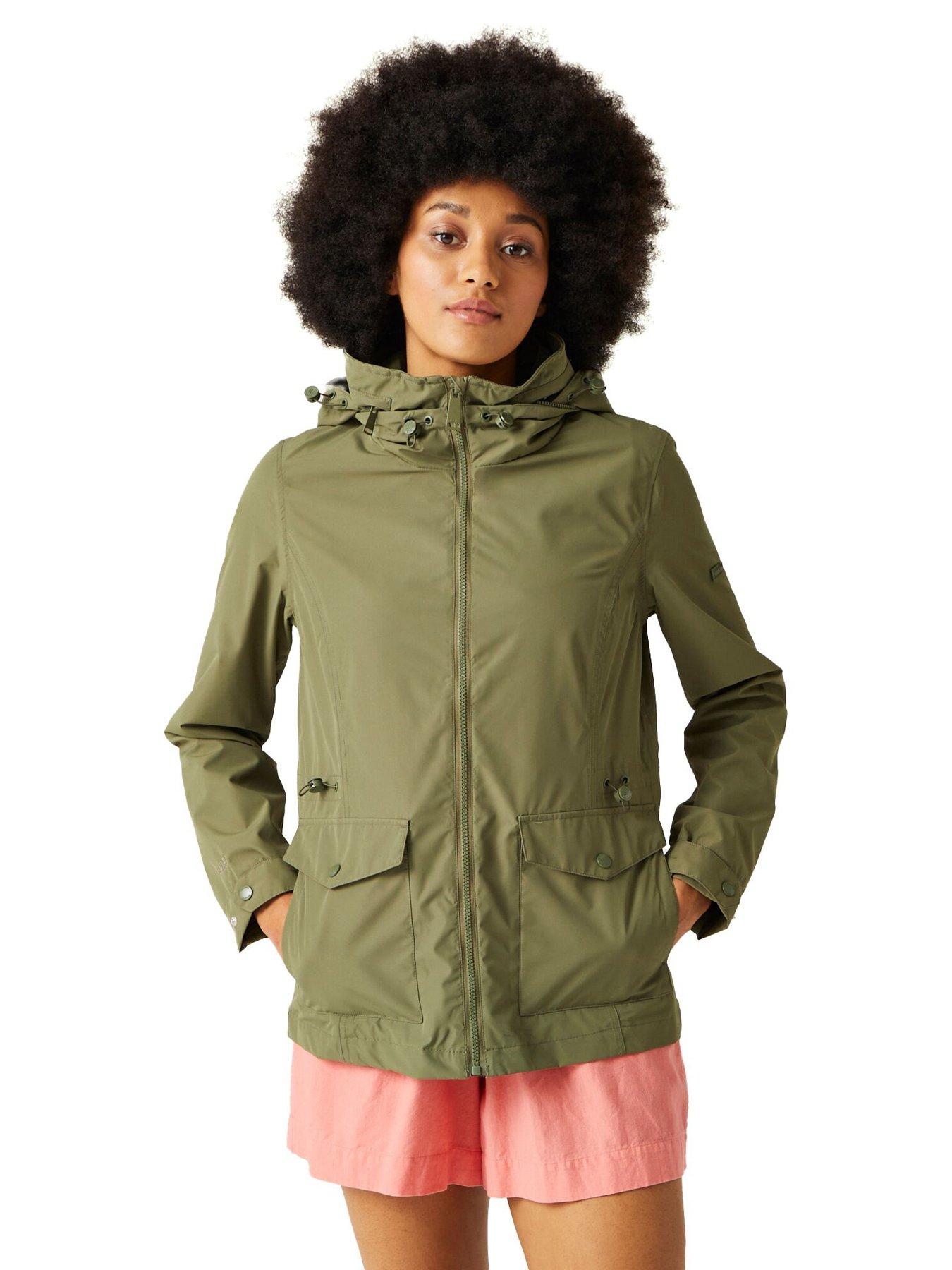 undefined Womens Navassa Waterproof Shell - Green