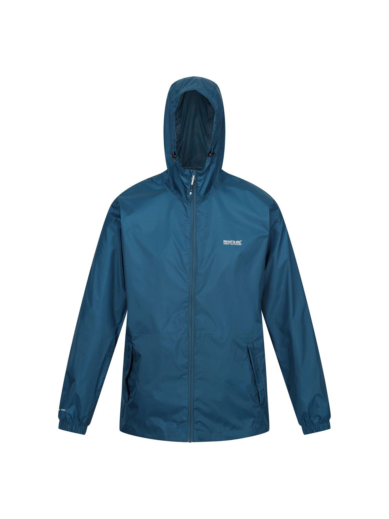  image of regatta-pack-it-waterproof-jacket-iii-blue