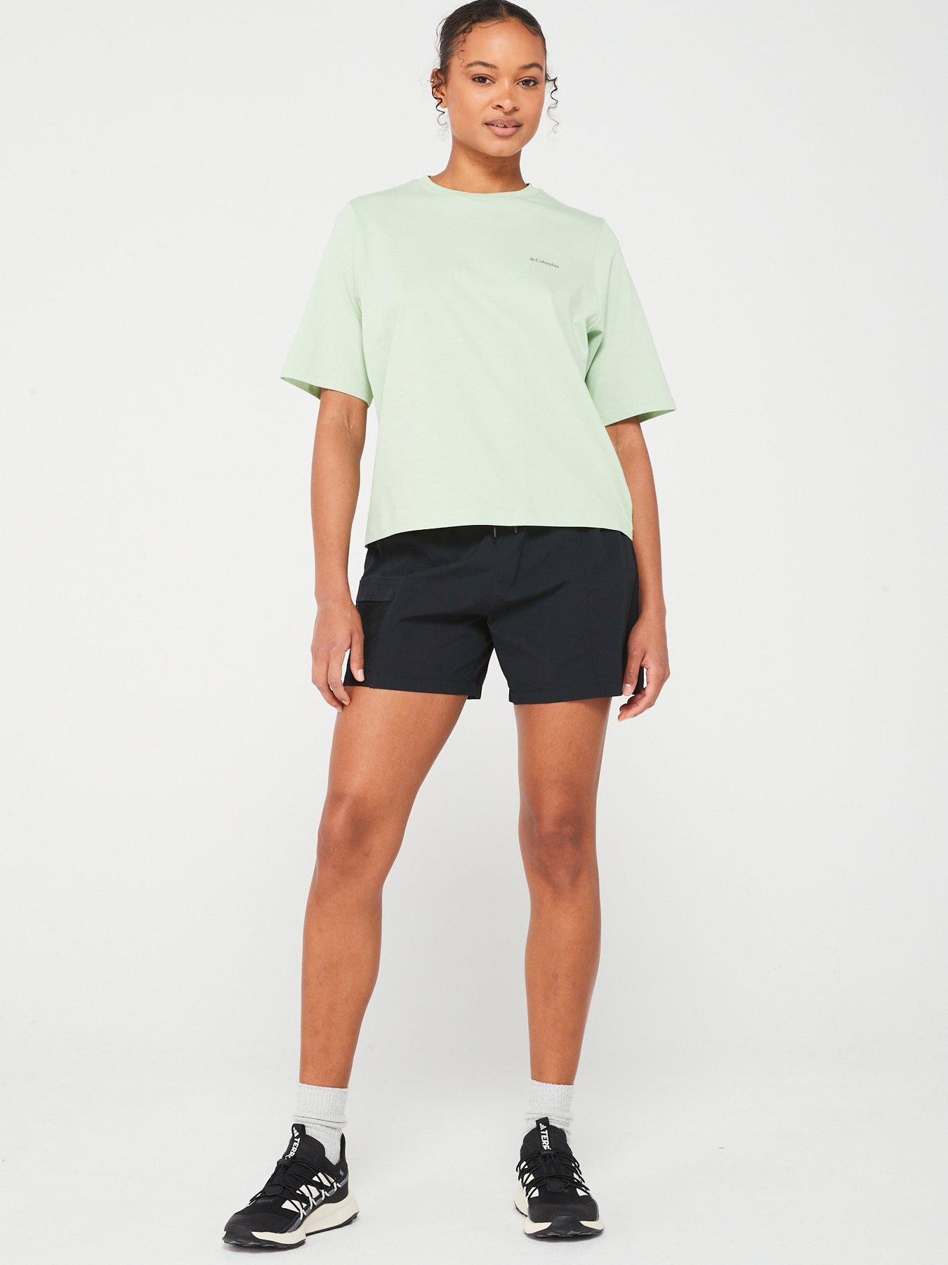 Image 3 of 4 of Columbia Womens North Cascades Graphic SS Tee - Green