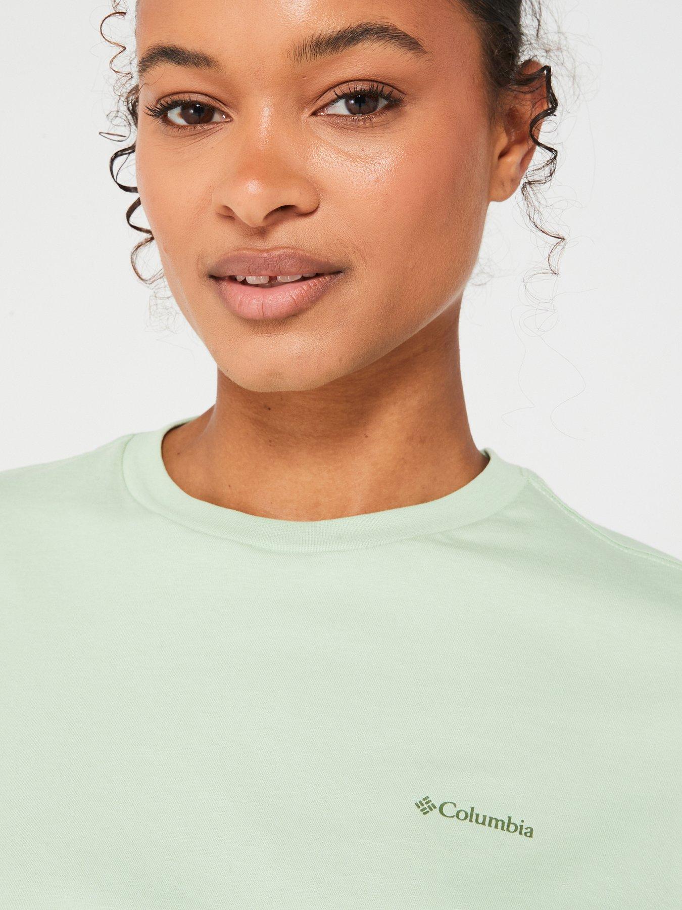 Image 4 of 4 of Columbia Womens North Cascades Graphic SS Tee - Green