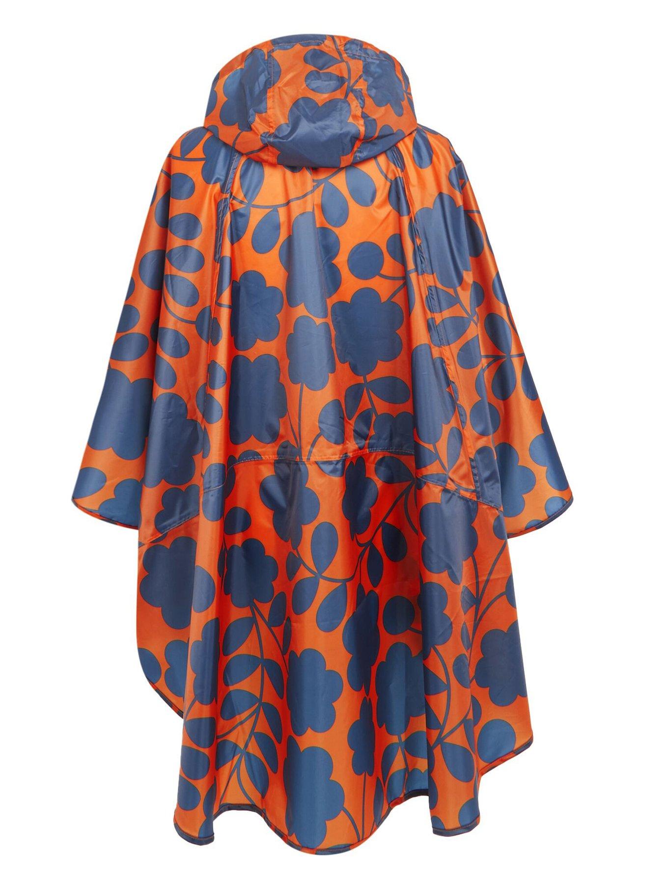 Regatta Orla Waterproof Festival Poncho - Orange | Littlewoods