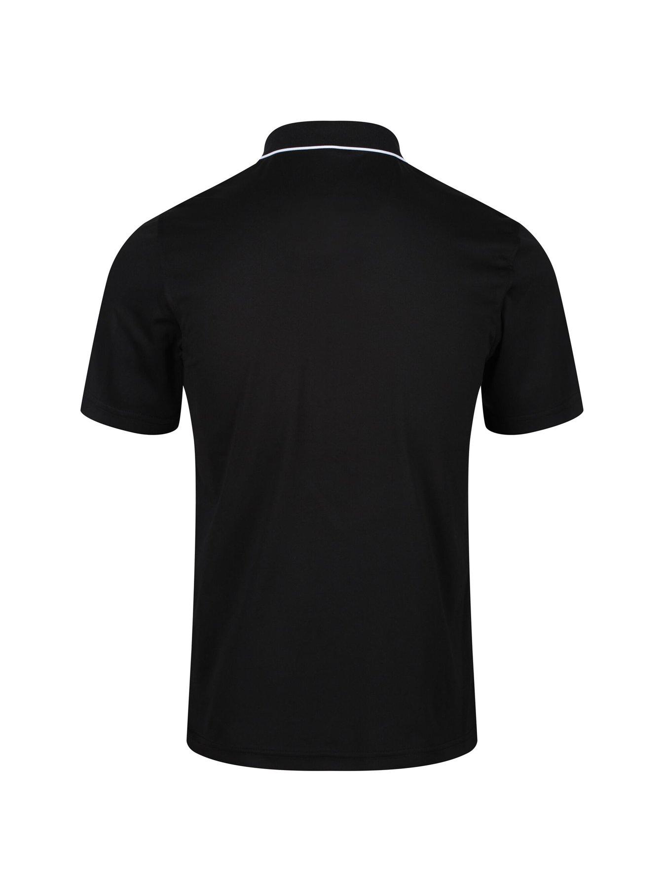 Image 6 of 6 of Regatta Mens Maverik V Polo Shirt&nbsp;- Black