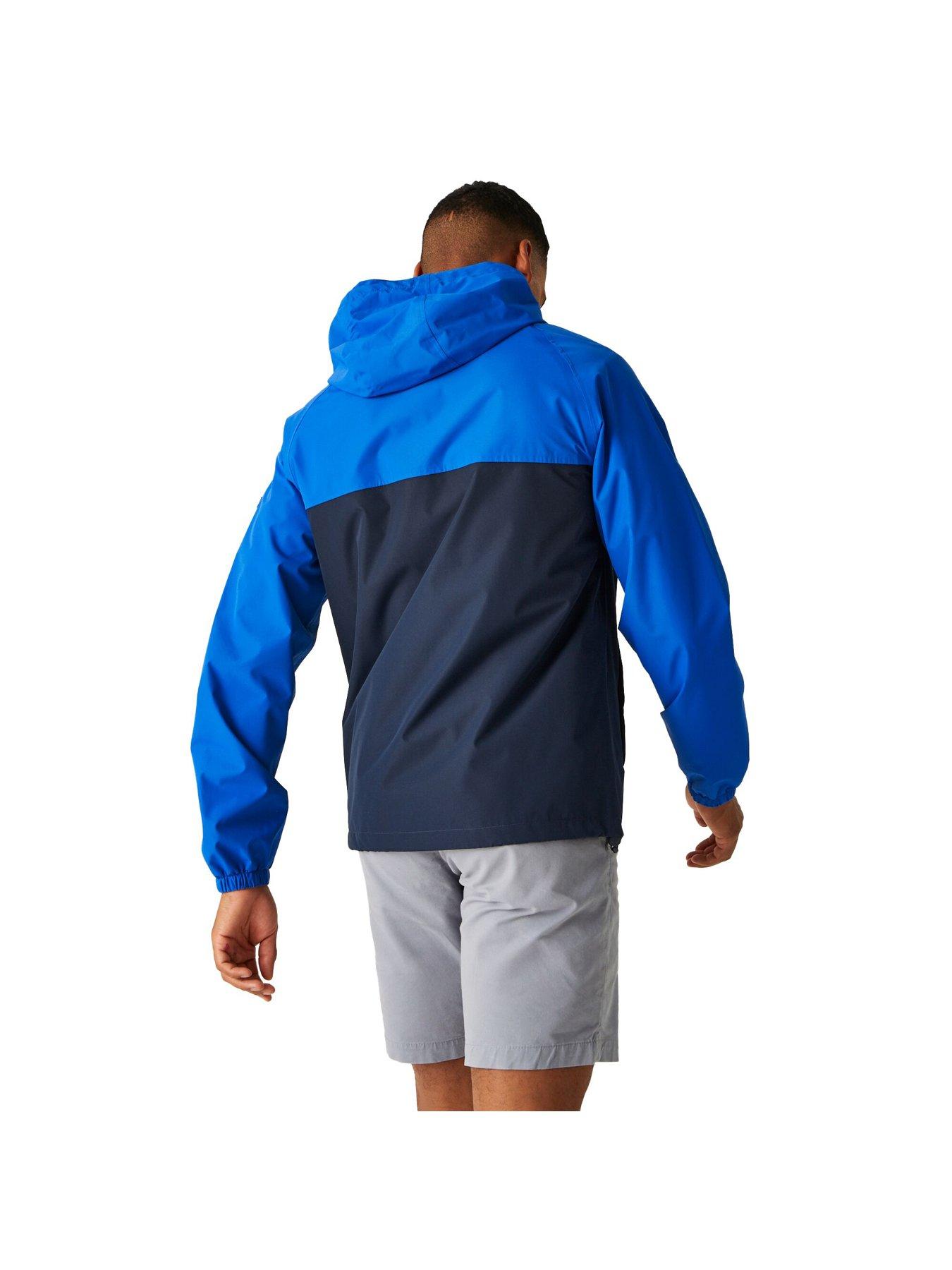  image of regatta-mens-belcastel-waterproof-shell-navy