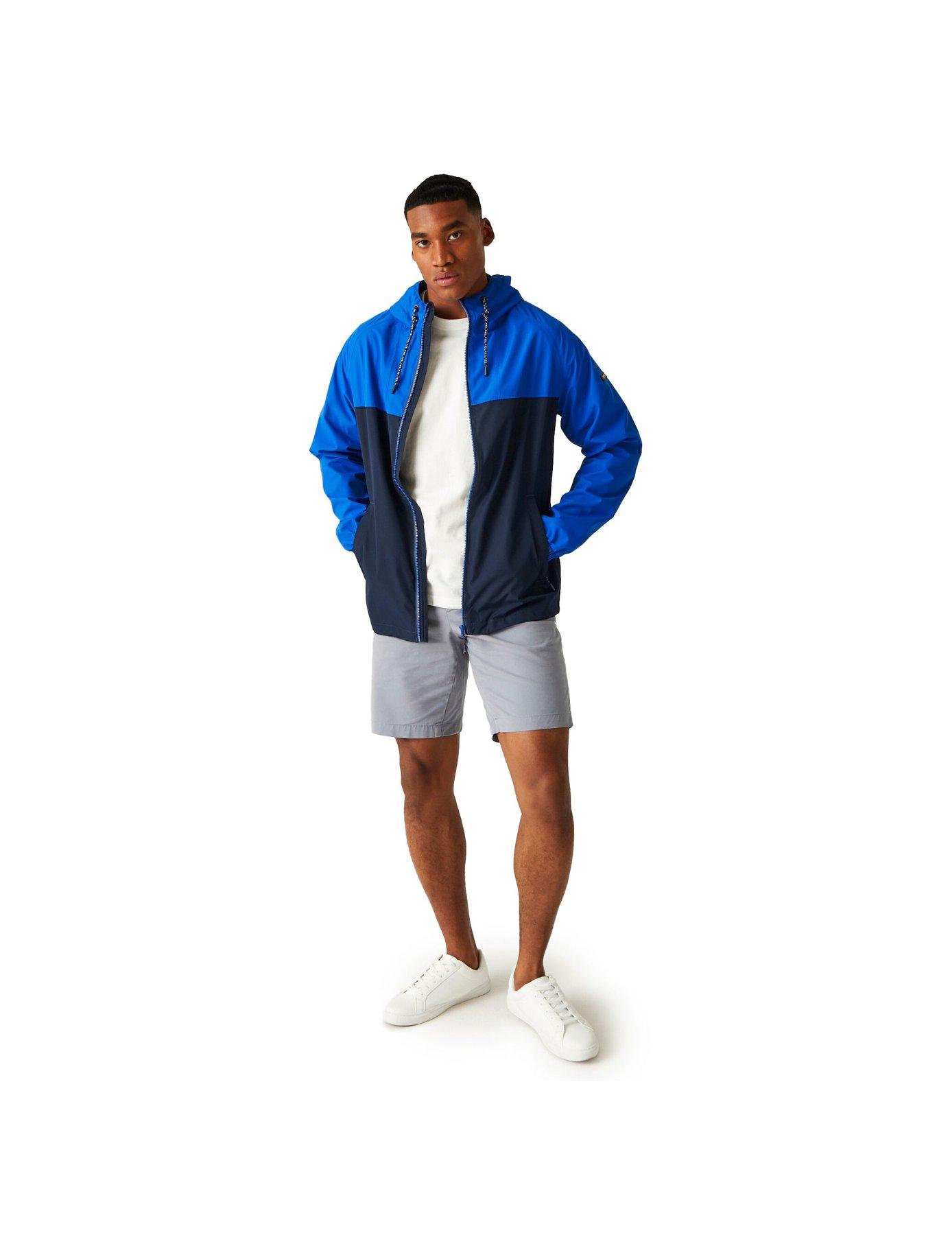  image of regatta-mens-belcastel-waterproof-shell-navy