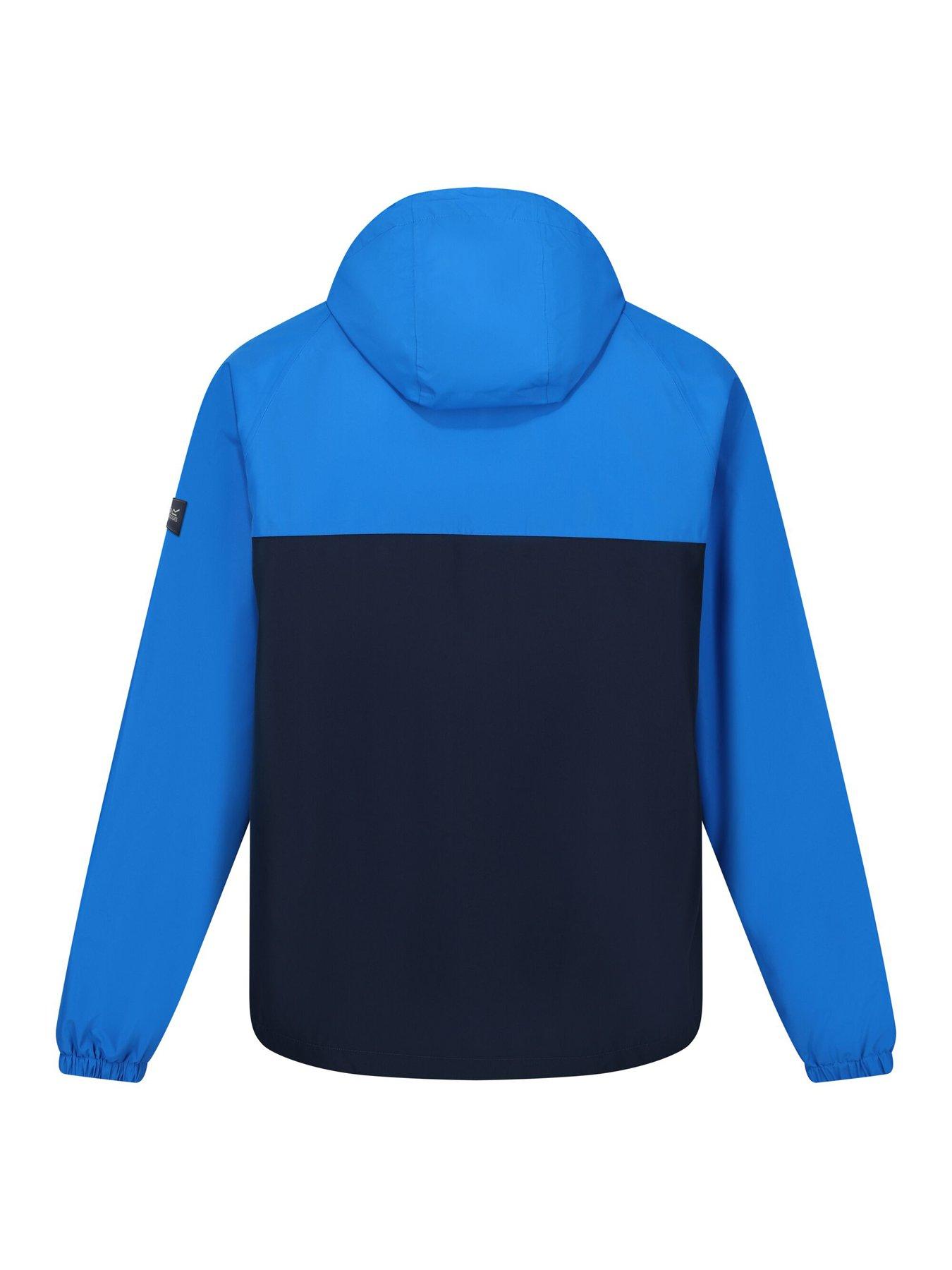  image of regatta-mens-belcastel-waterproof-shell-navy