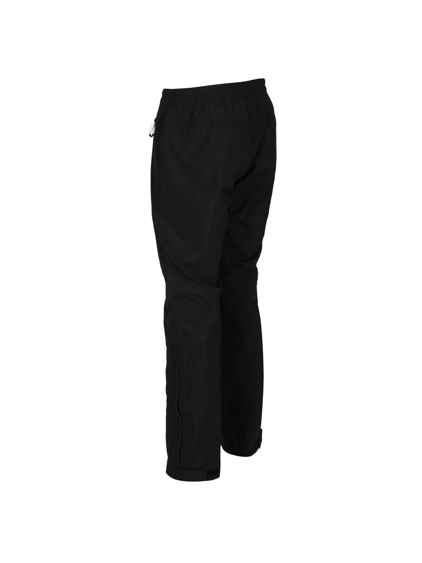  image of regatta-mens-highton-stretch-over-trousers-black