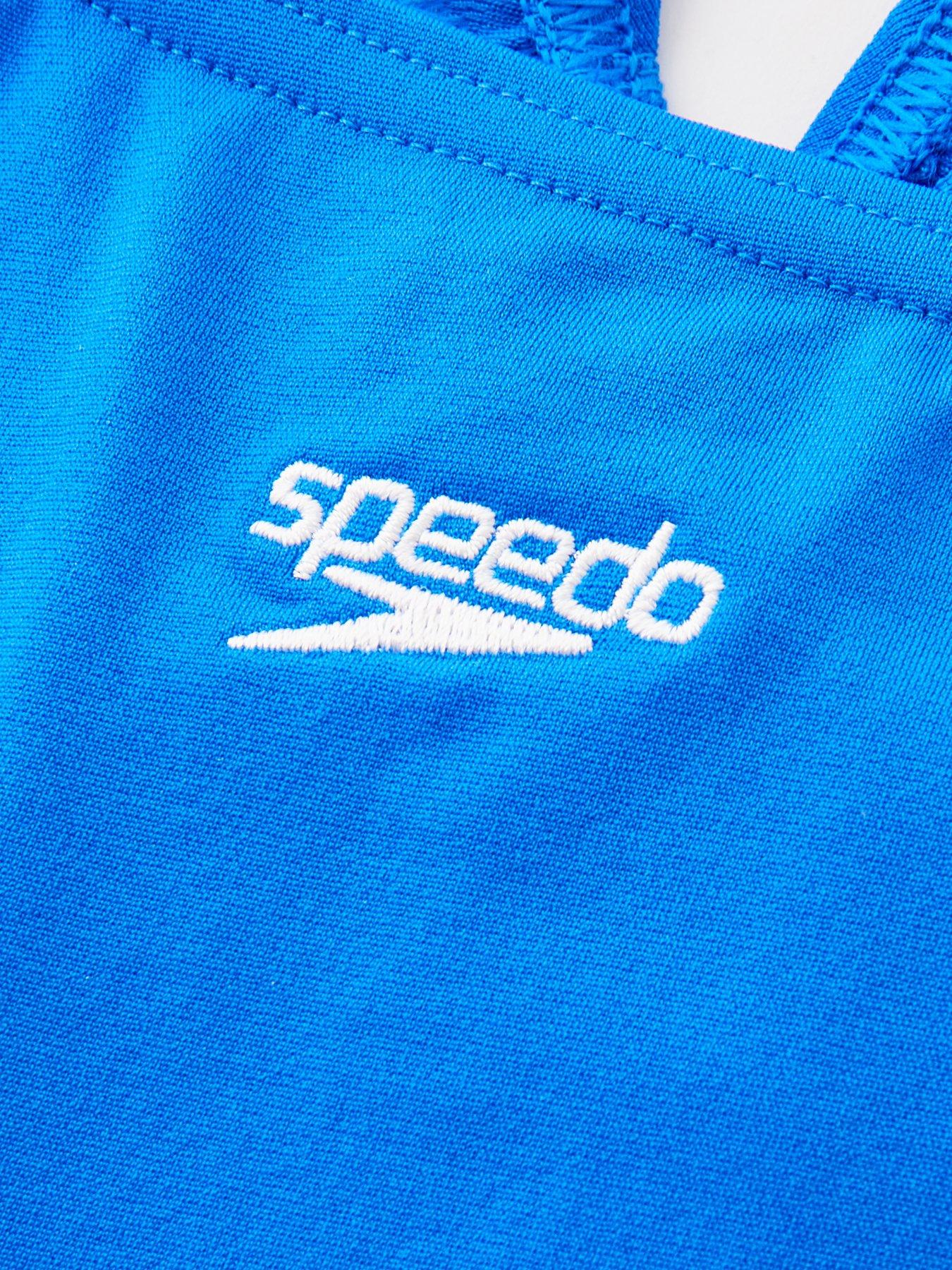  image of speedo-junior-girls-endurance-medalist-blue