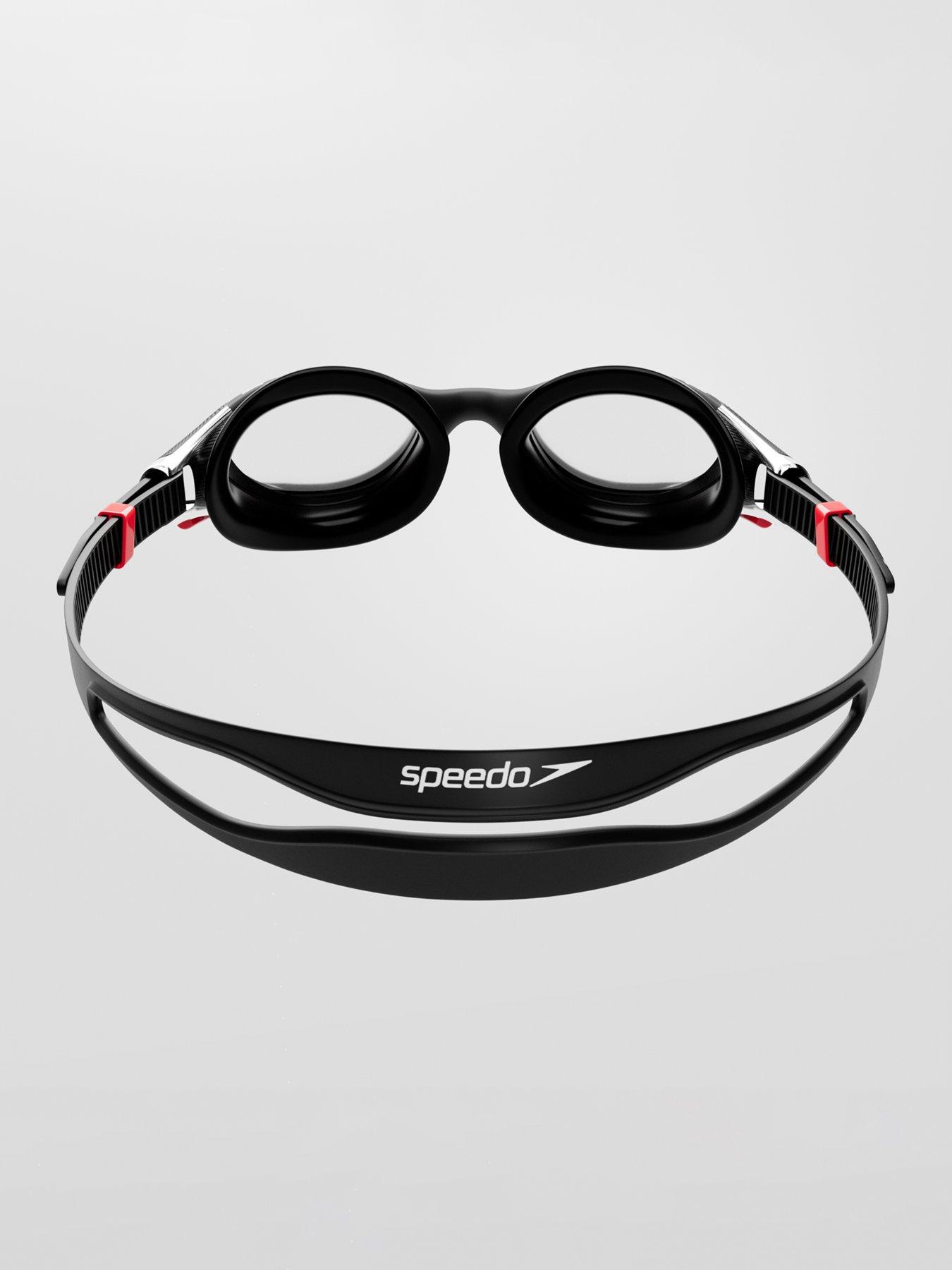  image of speedo-unisex-adults-biofuse-20-mirror-swimming-goggles-black