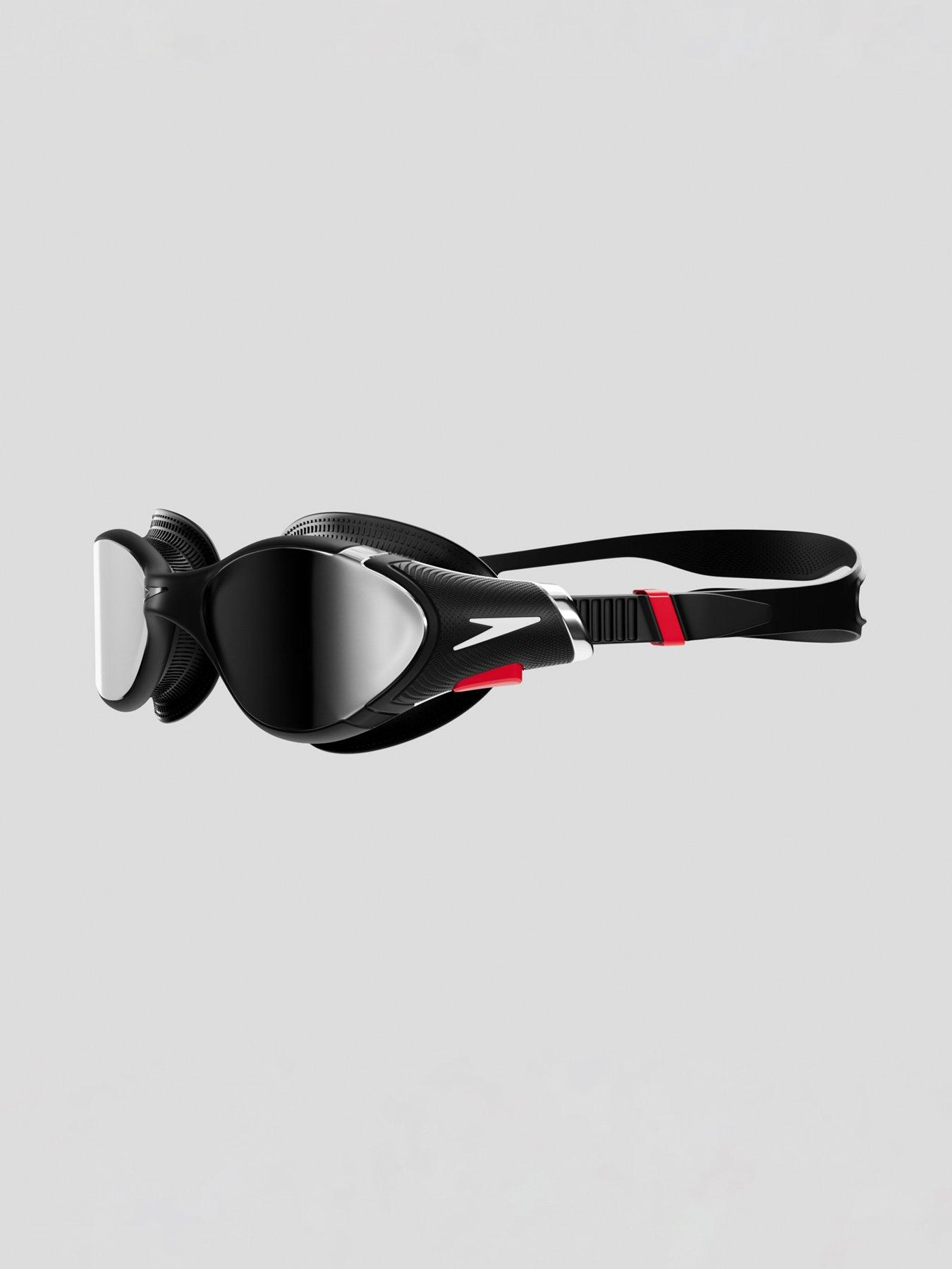  image of speedo-unisex-adults-biofuse-20-mirror-swimming-goggles-black