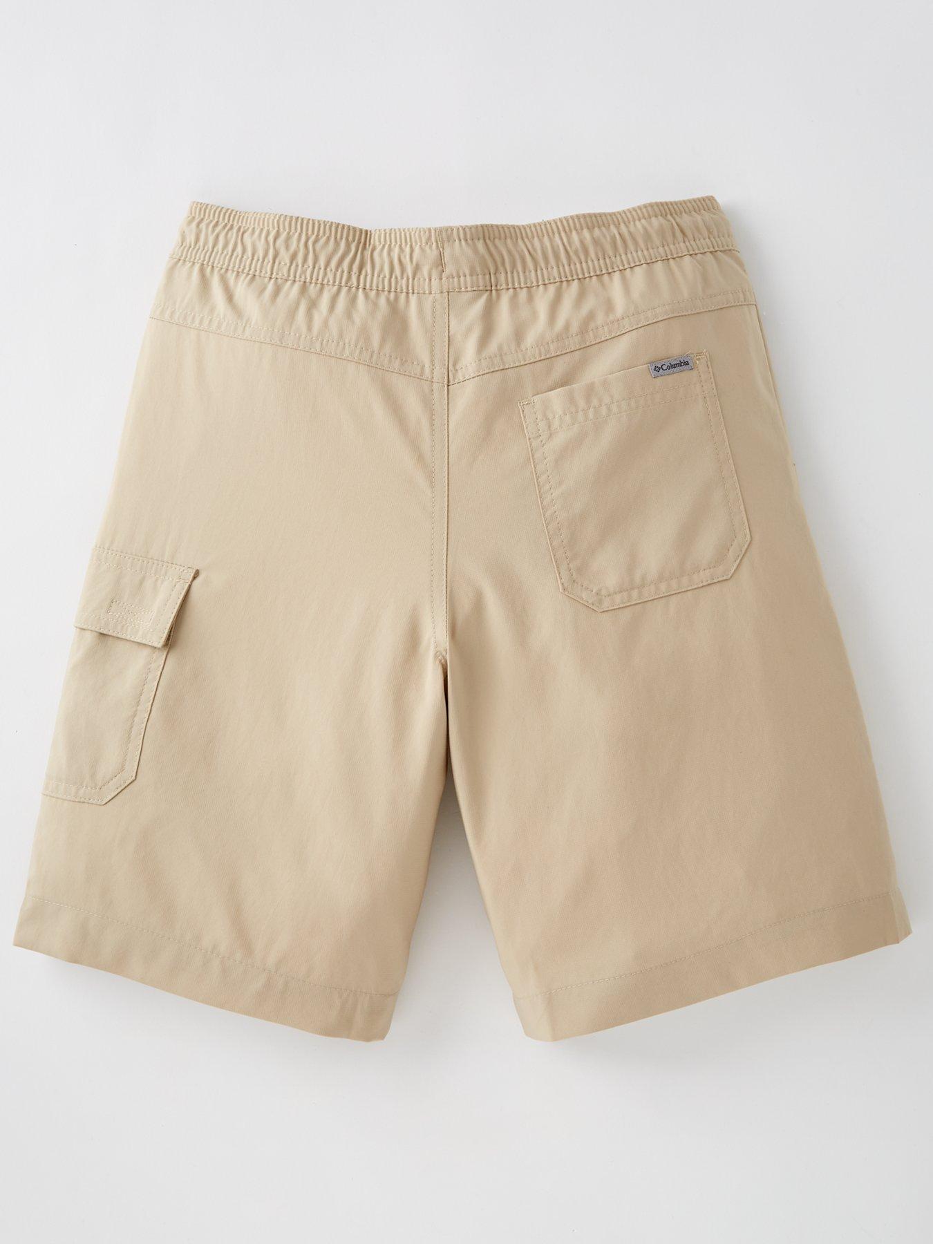 image of columbia-youth-boys-silver-ridge-utility-short-sand