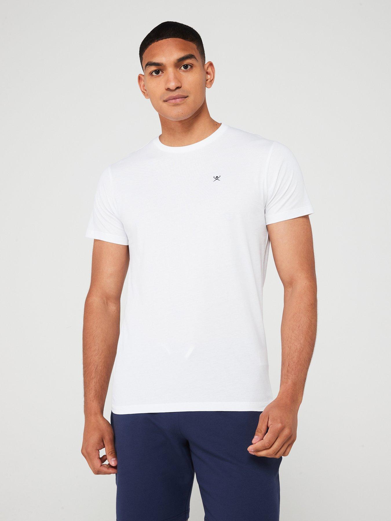 Image 1 of 4 of Hackett Classic Shortsleeve Loungewear T-Shirt - White