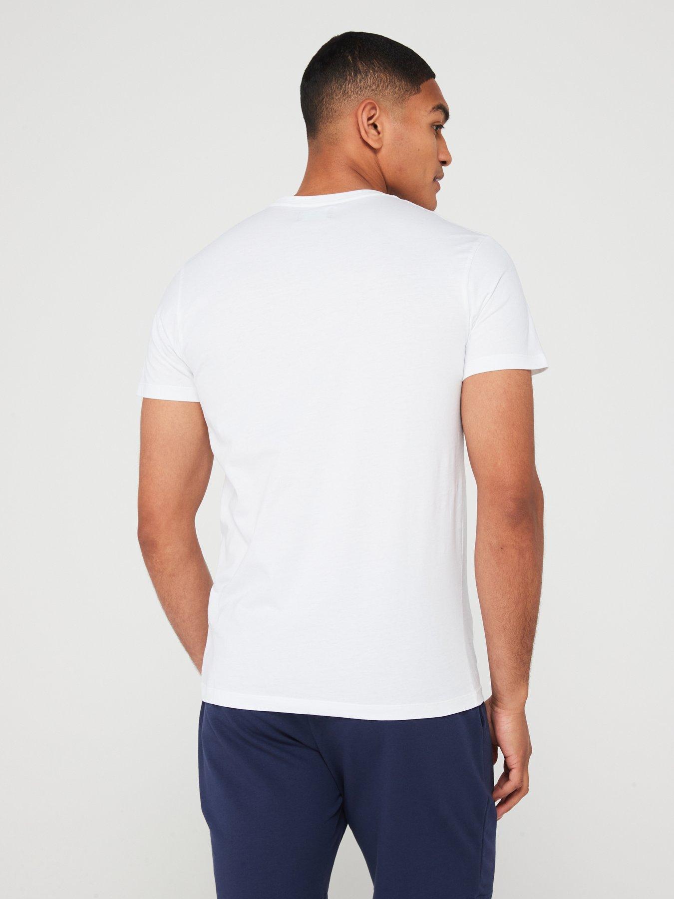 Image 2 of 4 of Hackett Classic Shortsleeve Loungewear T-Shirt - White
