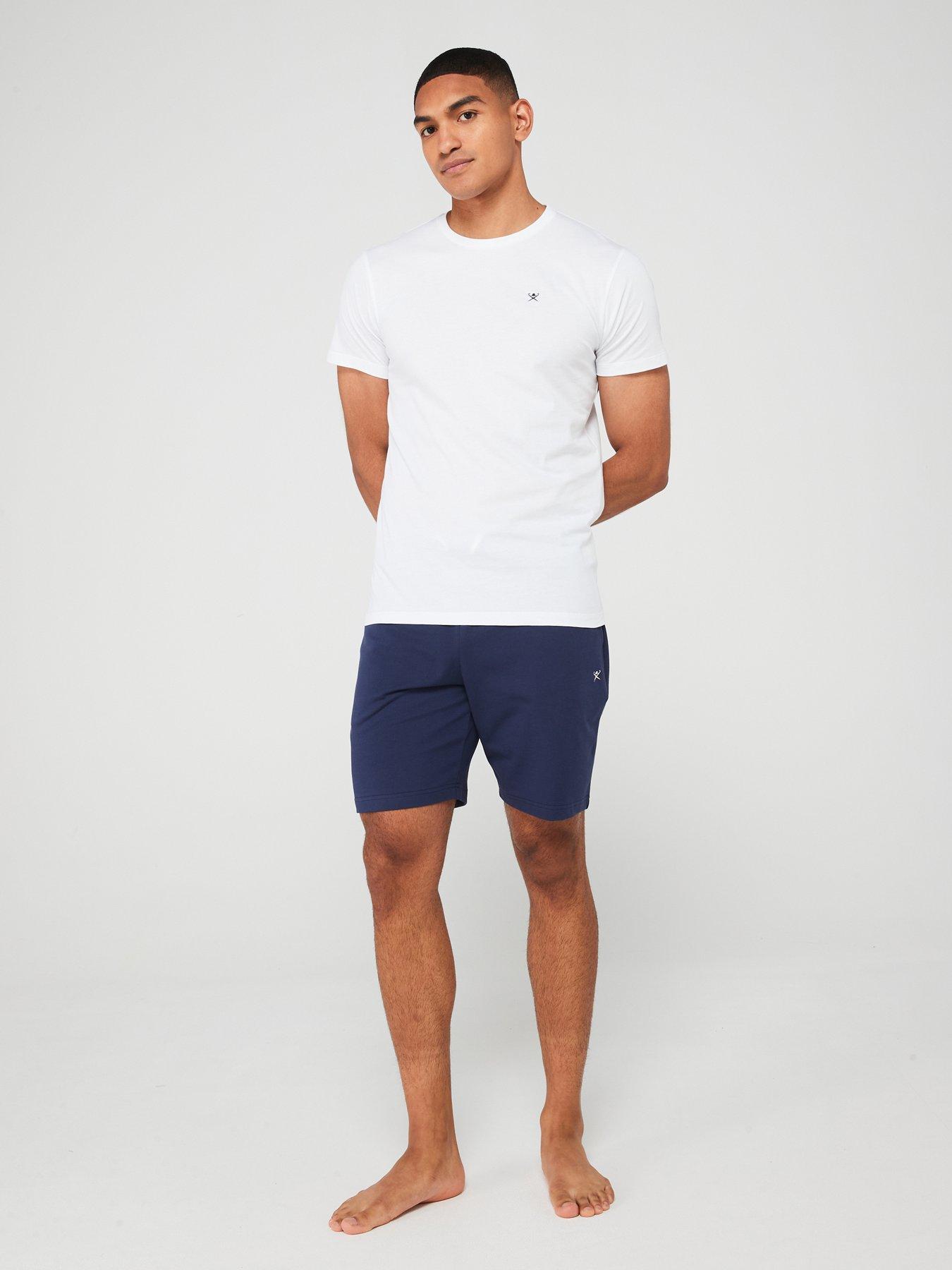 Image 3 of 4 of Hackett Classic Shortsleeve Loungewear T-Shirt - White