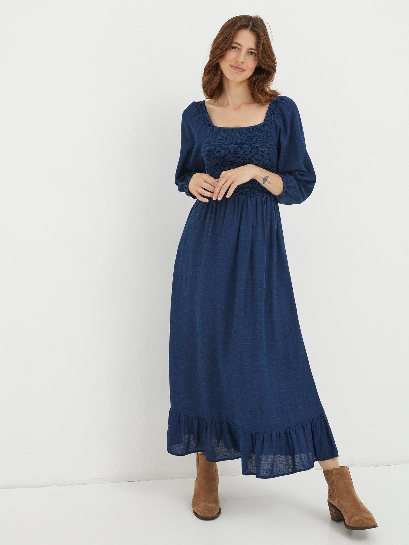fatface adele dress black