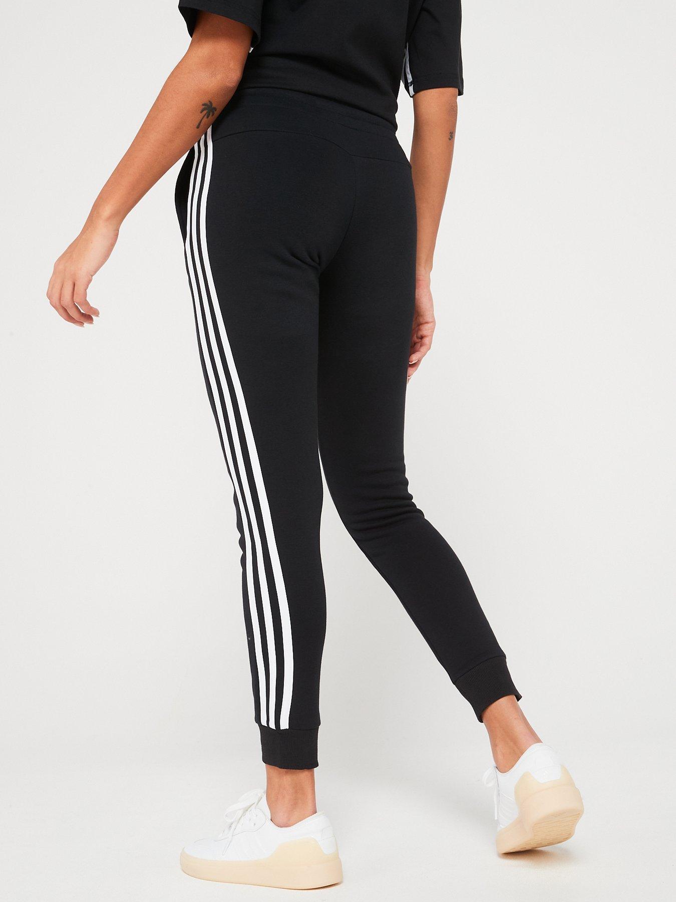 Adidas three stripe joggers womens sale