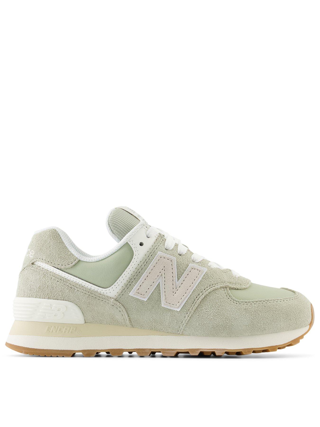 Lime green shop new balance 574