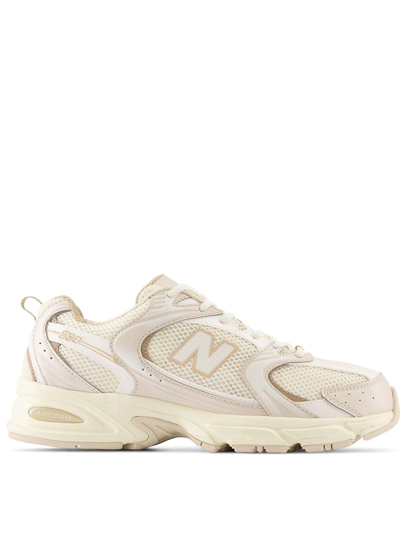 New Balance Women's 530 Trainers Cream Littlewoods