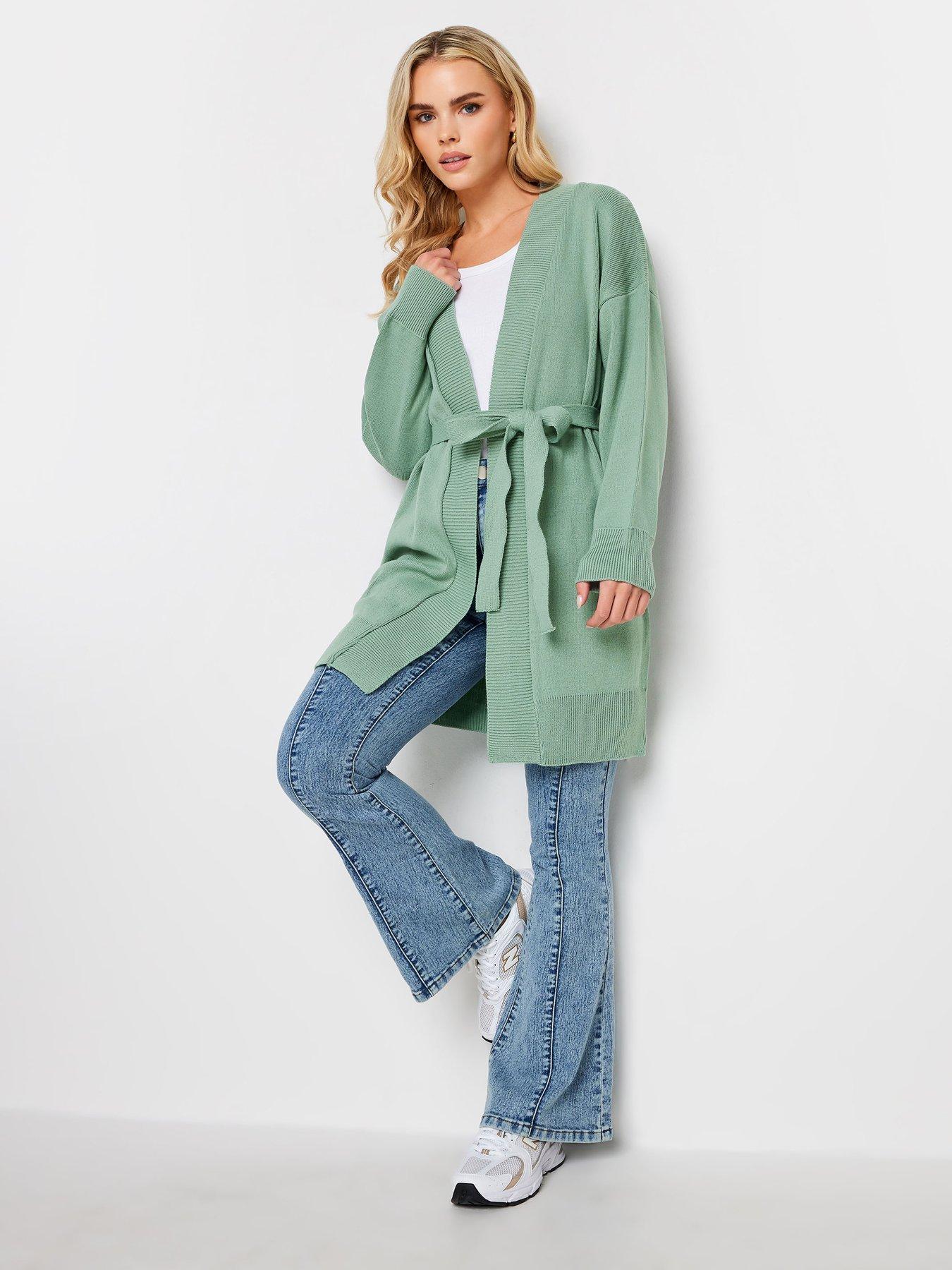 Petite on sale belted cardigan