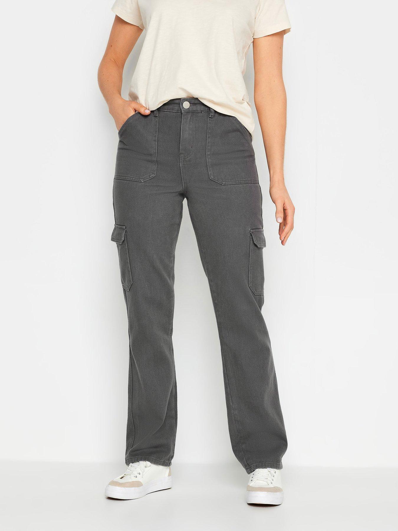  image of long-tall-sally-tall-grey-straight-leg-jean