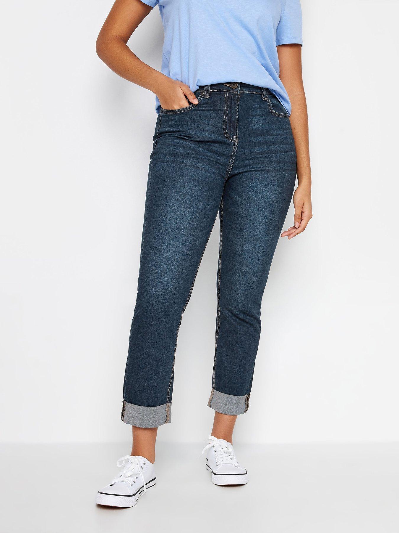 undefined Mid-wash Cigarette Jean 31"