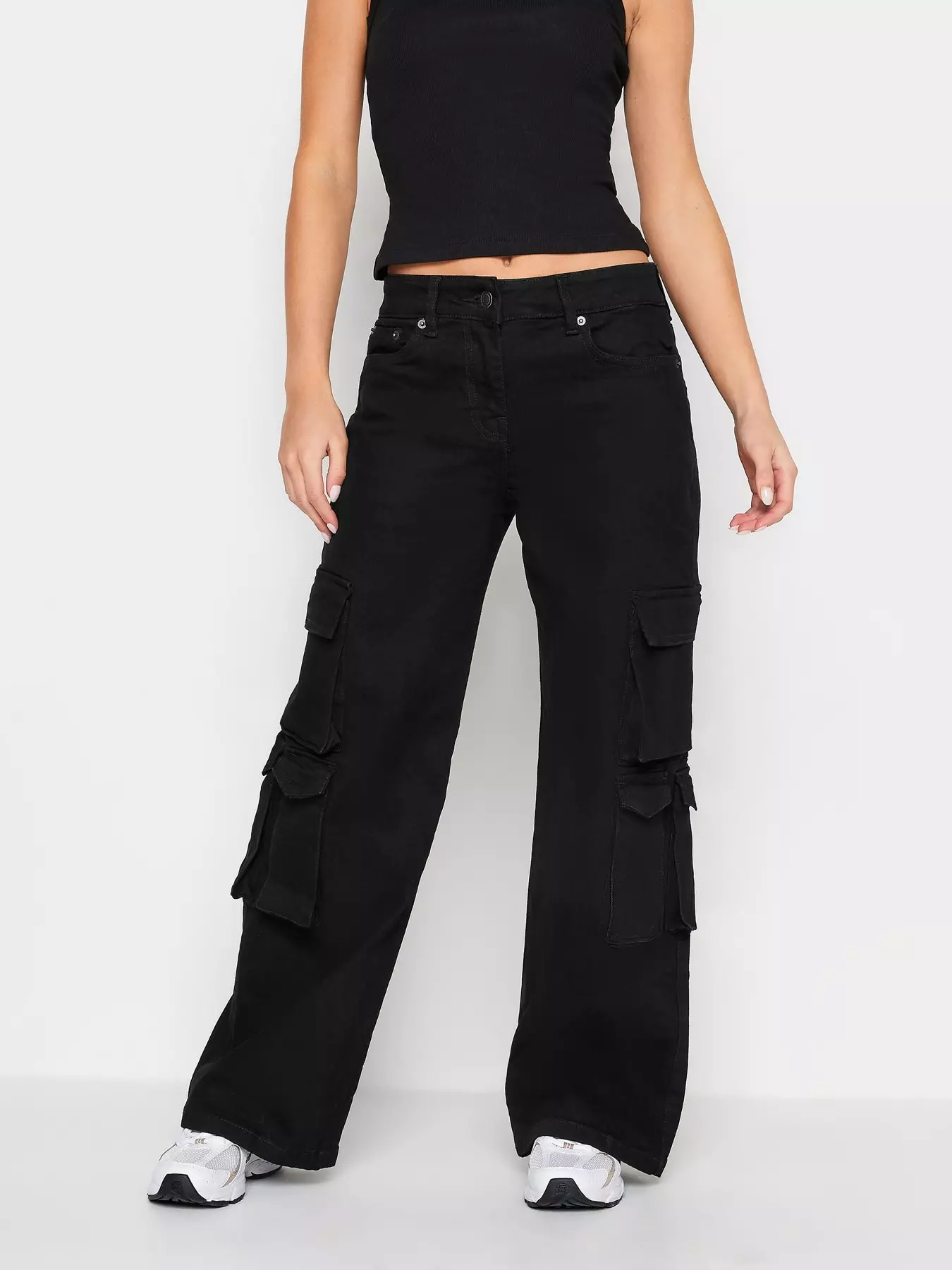 25 Petite Moda Trousers - Black