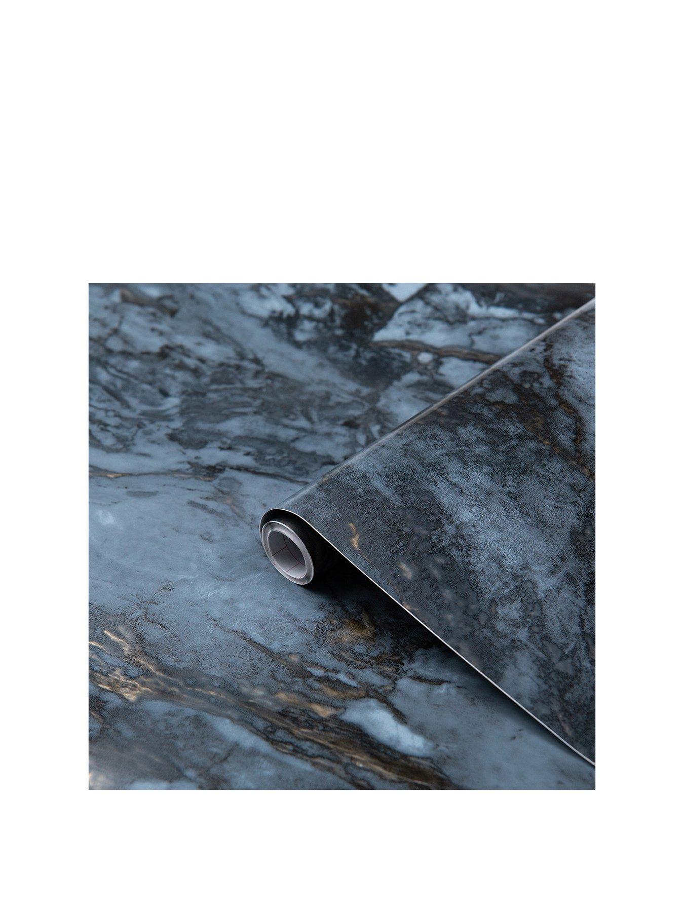 Kitchen Worktop Vinyl Wrap DC Fix Sticky Back Marble Oak Concrete 67.5cm  Wide