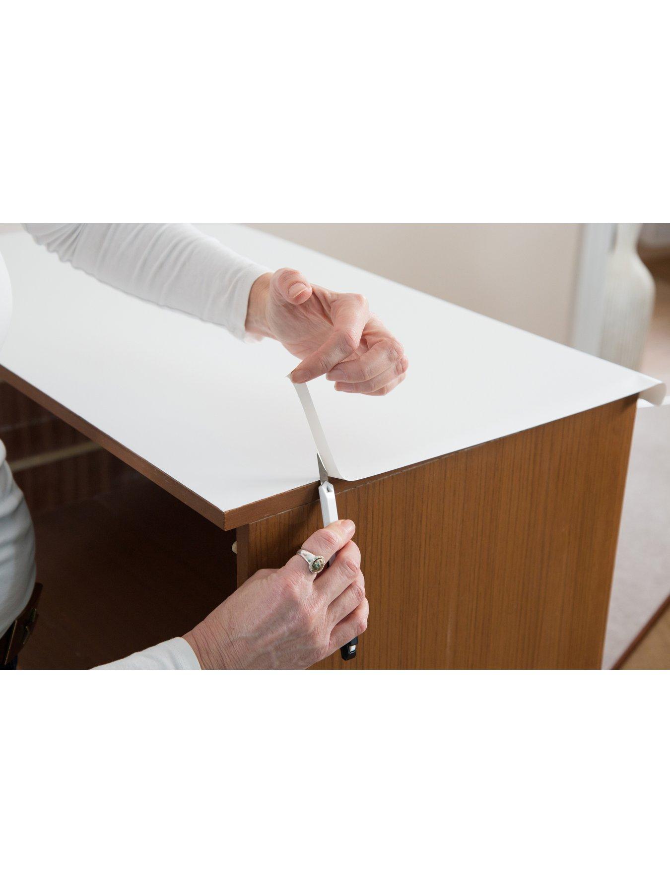  image of d-c-fix-matt-white-self-adhesive-vinyl-wrap-film-ndash-90-cm-x-5-m