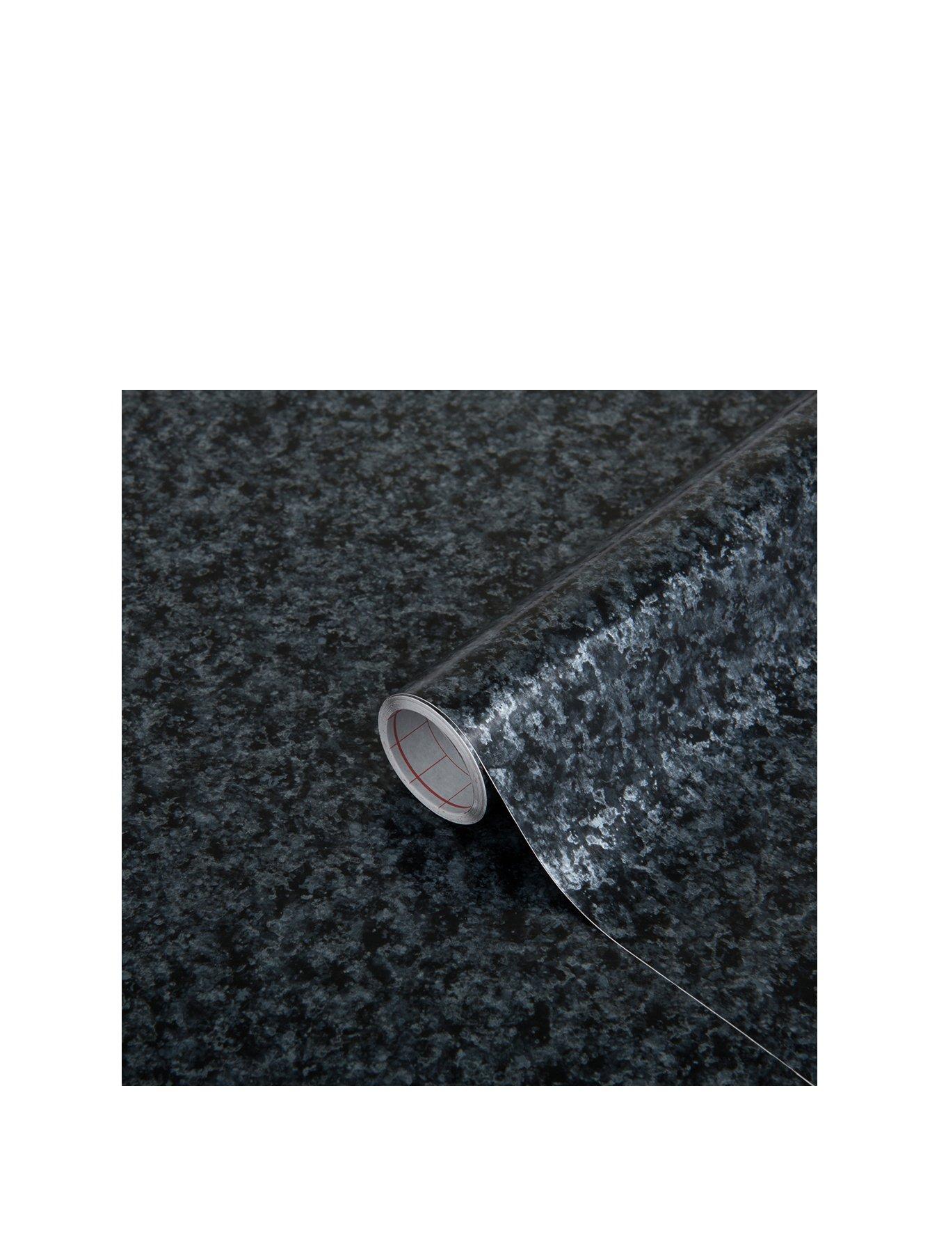 D-C-Fix Black Granite Self-Adhesive Vinyl Wrap Film – 67.5 x 500 cm ...