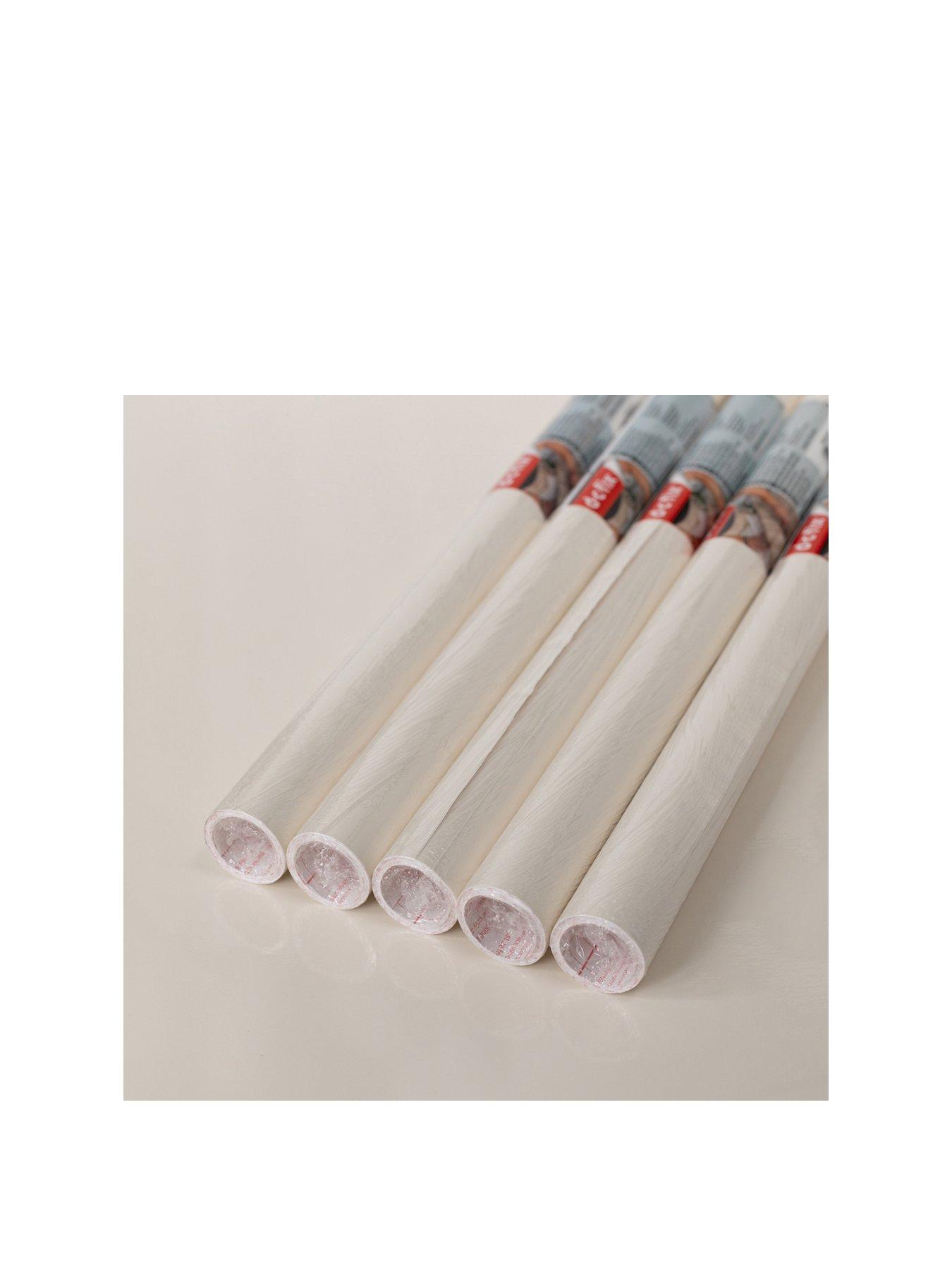 d-c-fix-glossy-light-cream-self-adhesive-vinyl-wrap-film-ndash-pack-of-five-675-x-200-cm-rolls