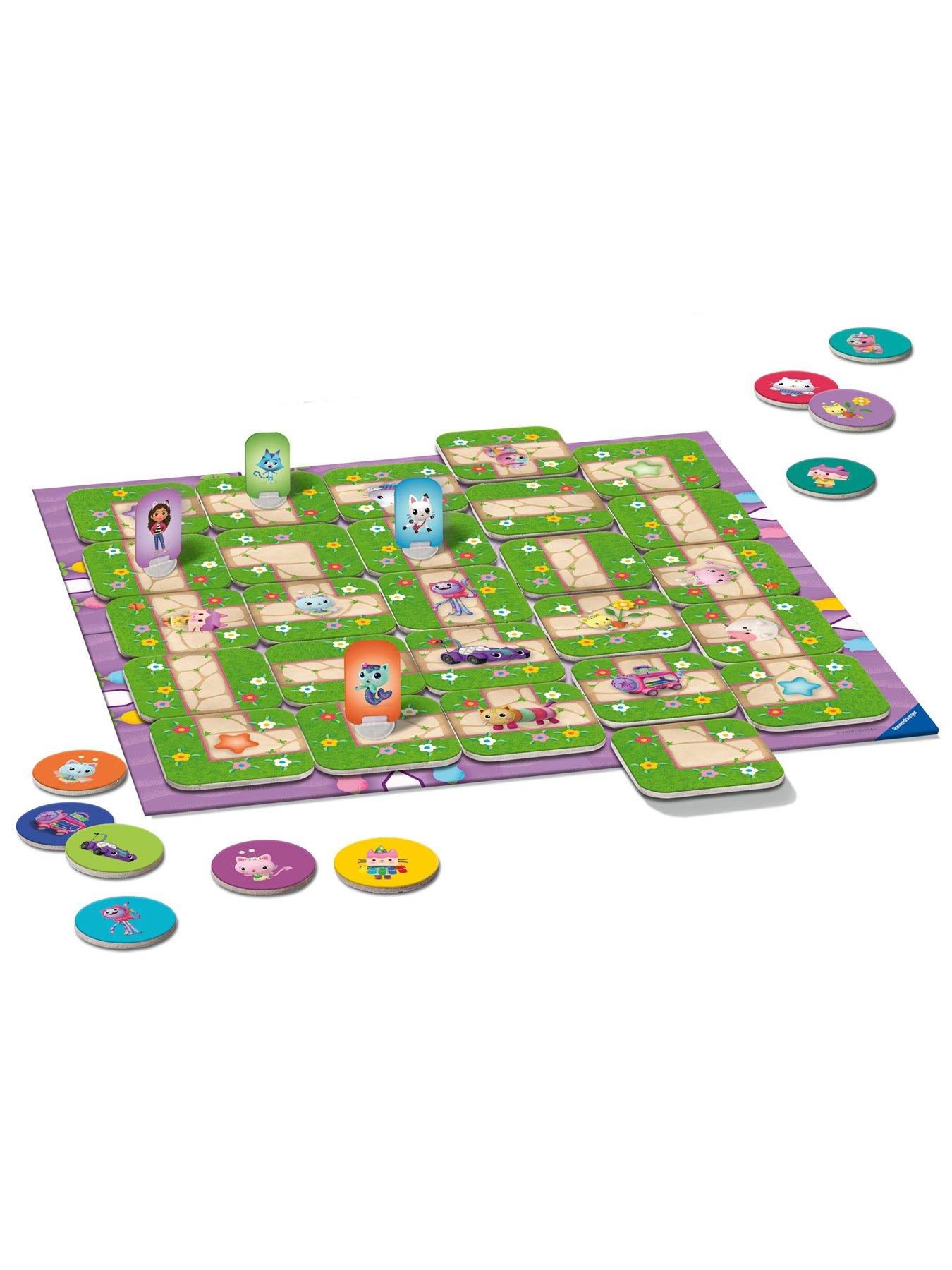  image of ravensburger-gabbys-dollhouse-labyrinth-junior-the-moving-maze-game