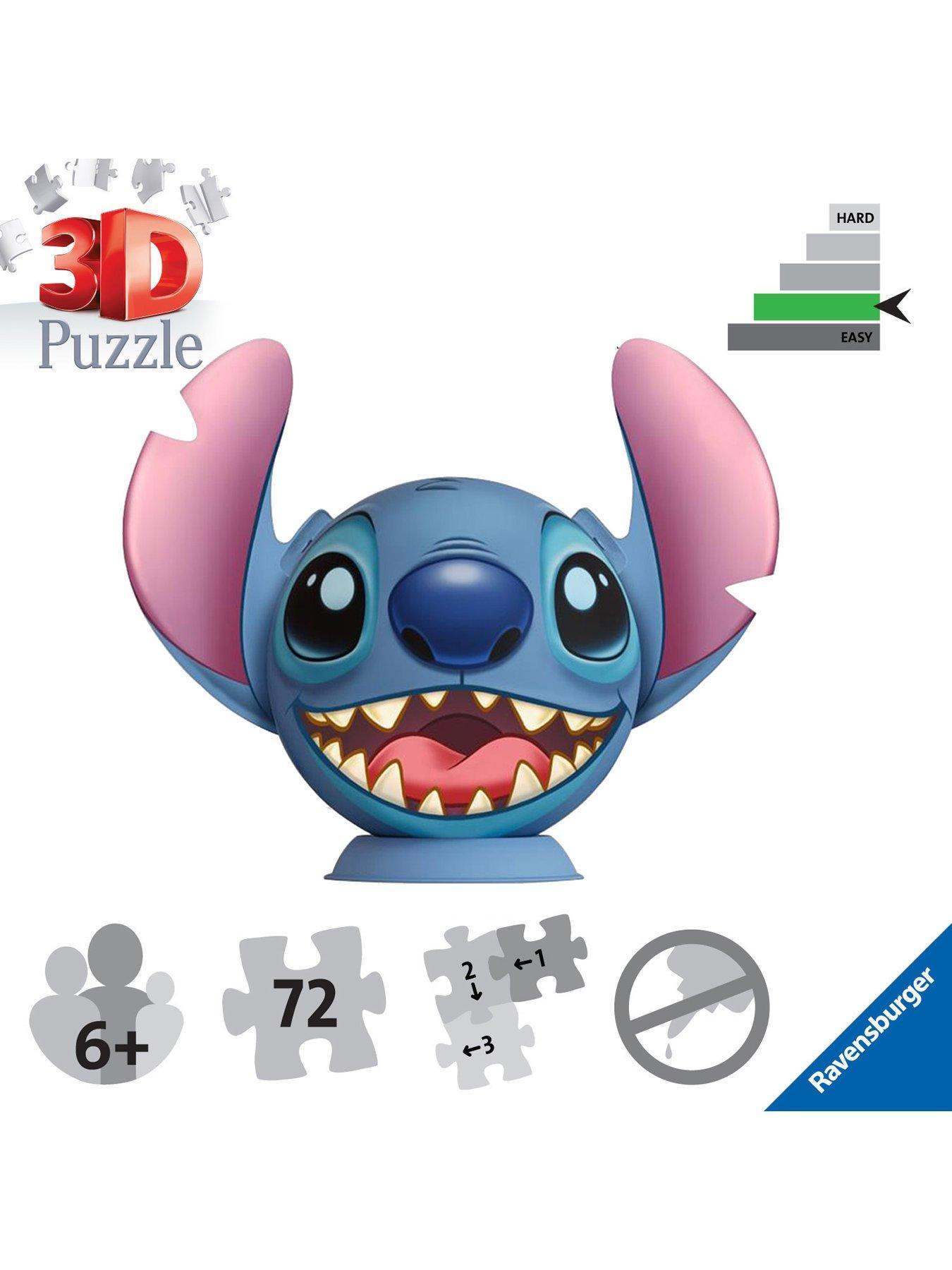 Image 4 of 6 of Ravensburger Stitch with Ears&nbsp;3D Jigsaw Puzzle - 77-Piece