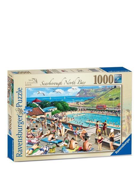 ravensburger-leisure-days-no8-scarborough-north-bay-pool-1000-piece-jigsaw-puzzle