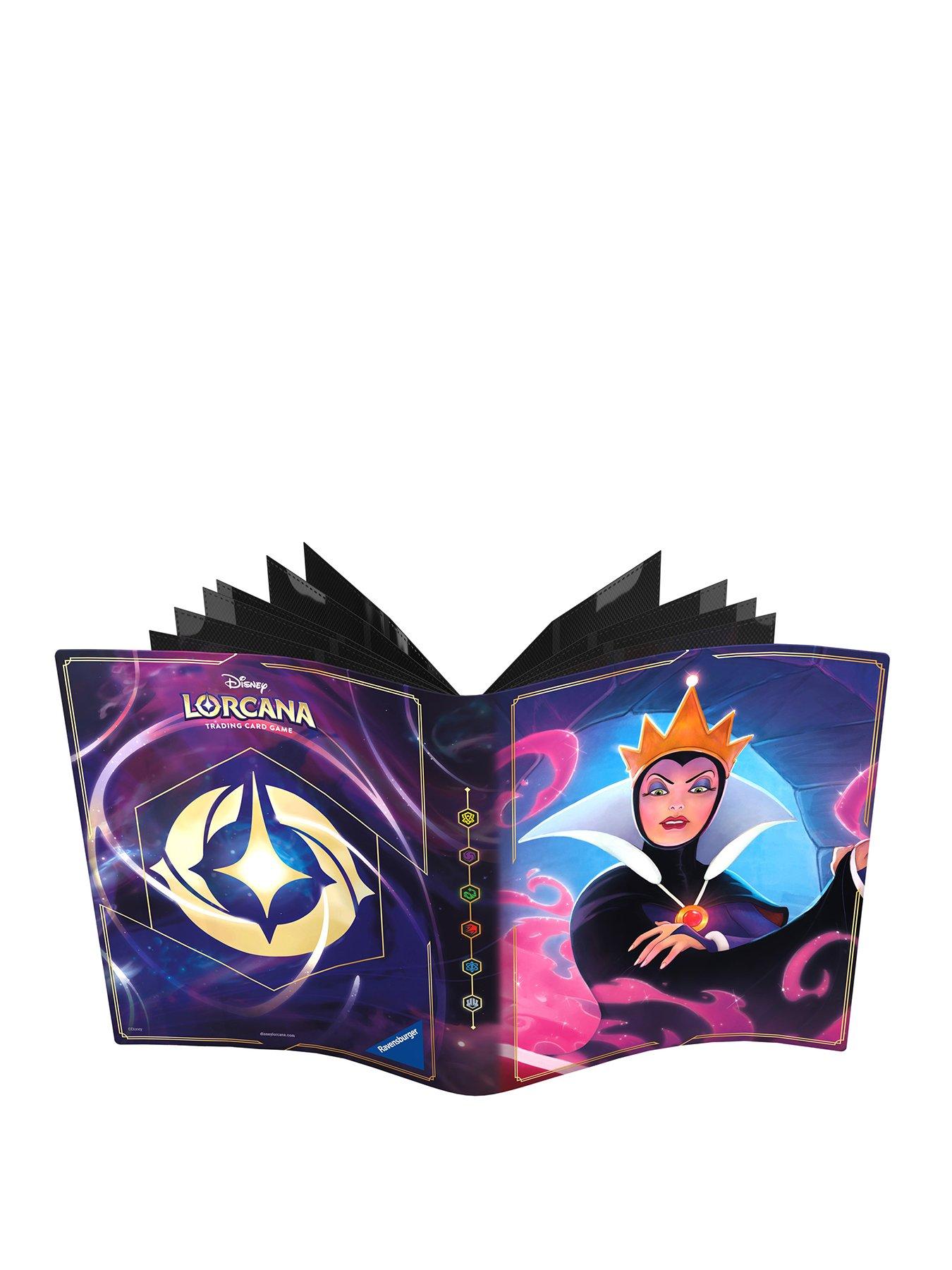 Ravensburger Disney Lorcana The Evil Queen Card Portfolio - Set 1-4 Binder for Trading Cards